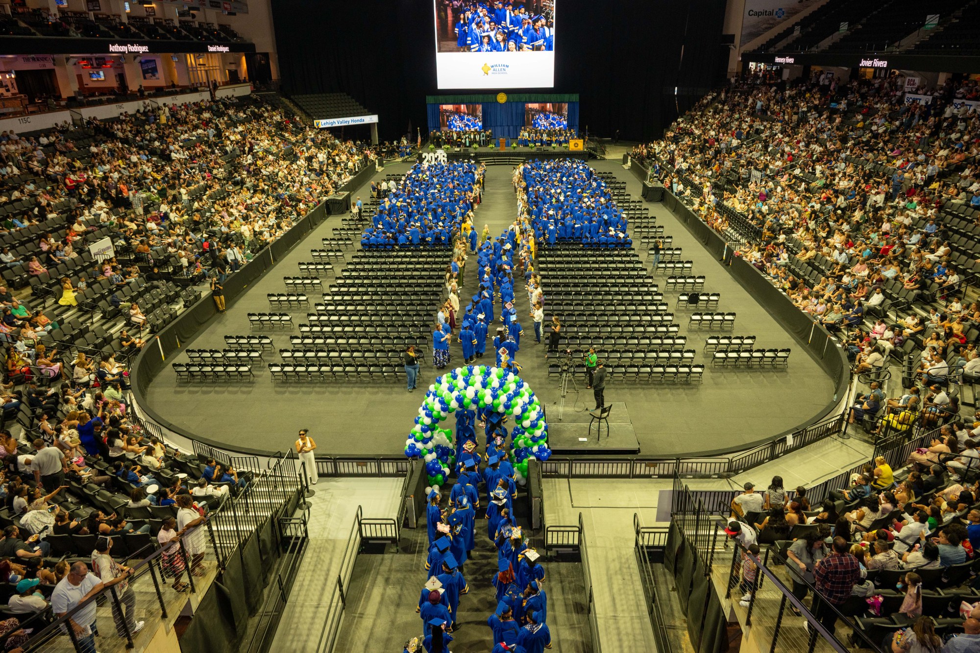 Allen High School held its 2026 graduation Friday, June 12, at the PPL Center in Allentown.(Jonathan Broady/Special to The Morning Call)