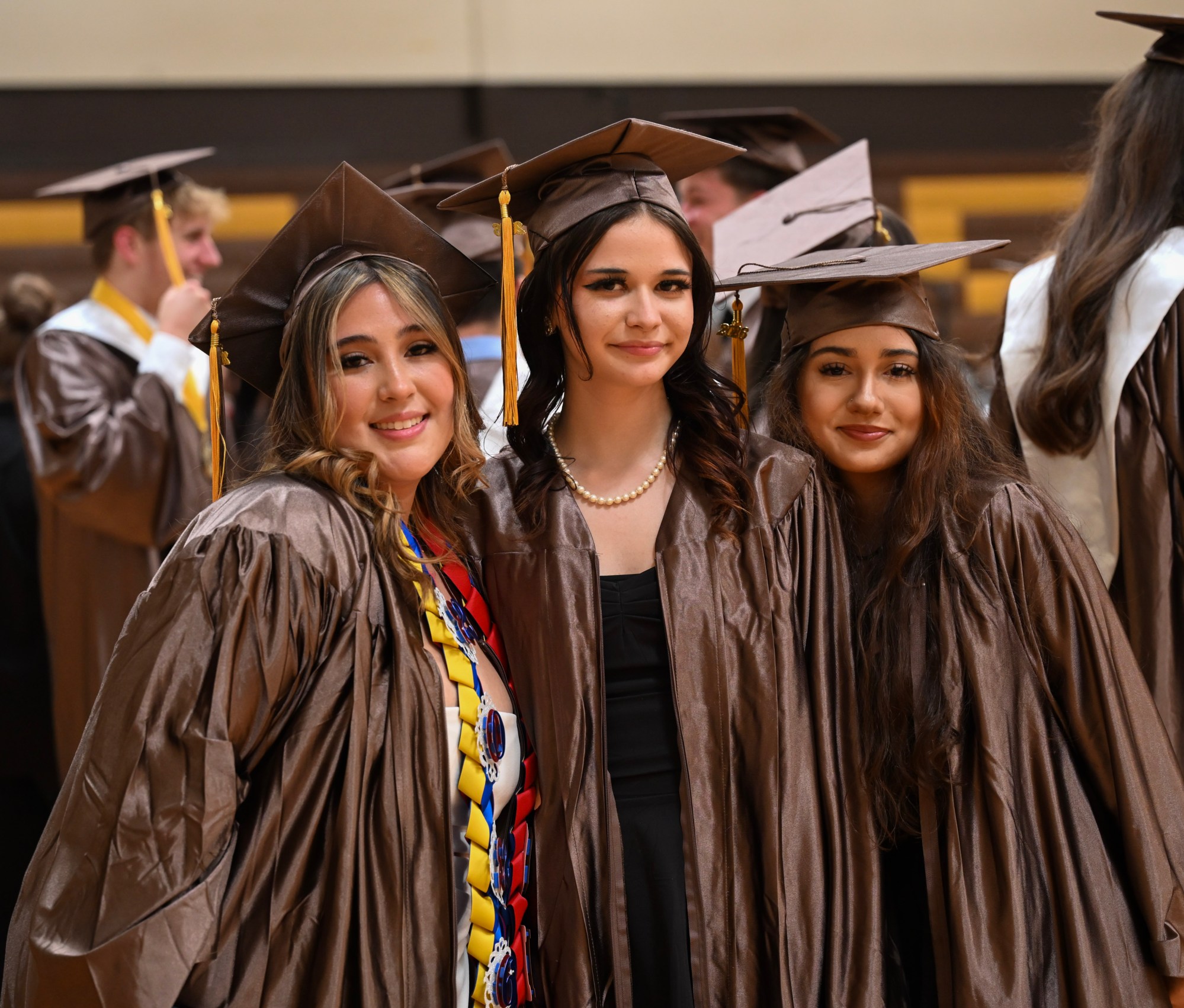 Bethlehem Catholic High School held its graduation Tuesday, June 2, 2026, at the high school auditorium in Bethlehem. Seniors gathered in the gymnasium before lining up to enter the ceremony. (Avery Folmar/The Morning Call)