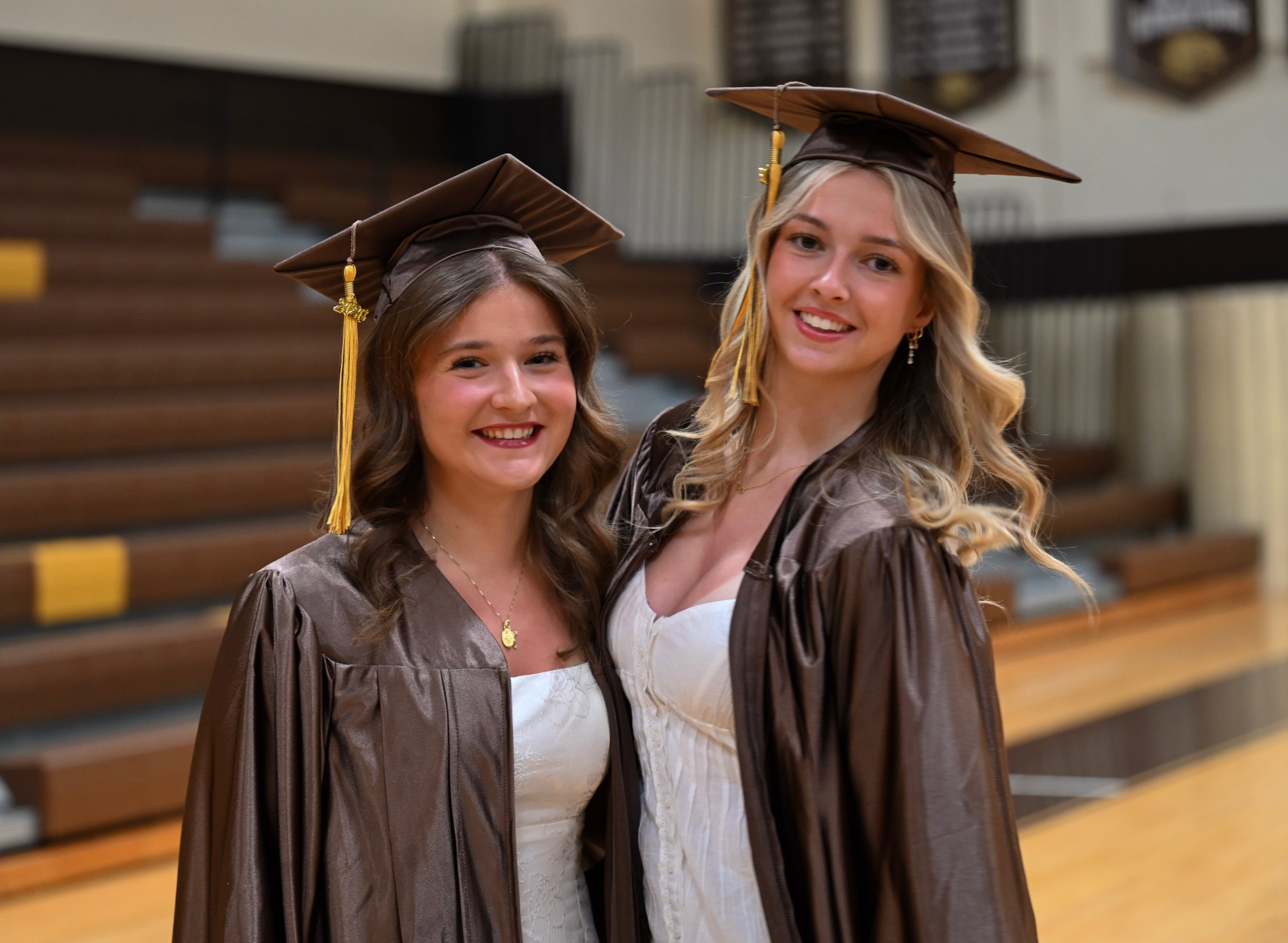 Bethlehem Catholic High School held its graduation Tuesday, June 2, 2026, at the high school auditorium in Bethlehem. Seniors gathered in the gymnasium before lining up to enter the ceremony. (Avery Folmar/The Morning Call)