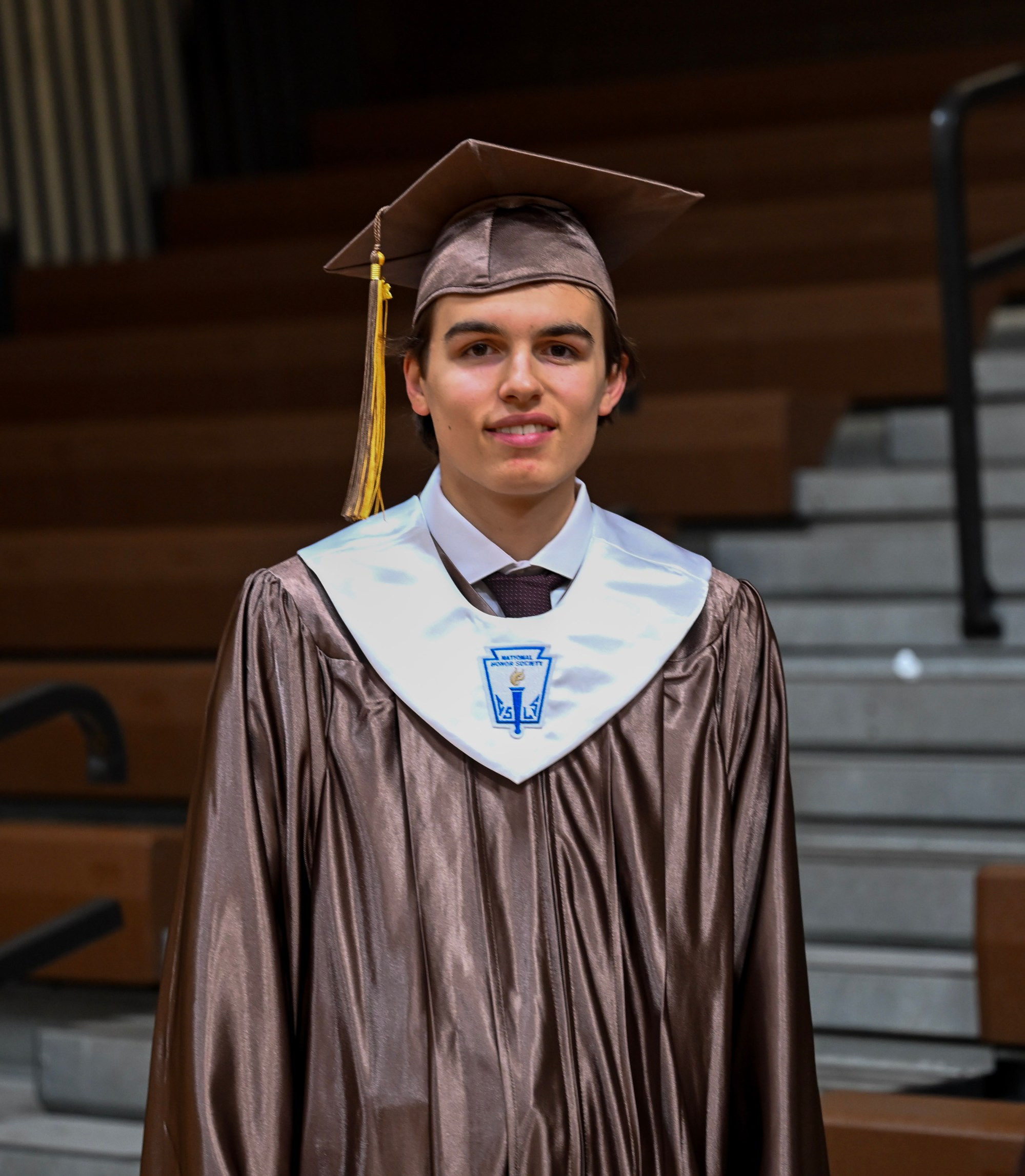 Bethlehem Catholic High School held its graduation Tuesday, June 2, 2026, at the high school auditorium in Bethlehem. Seniors gathered in the gymnasium before lining up to enter the ceremony. (Avery Folmar/The Morning Call)
