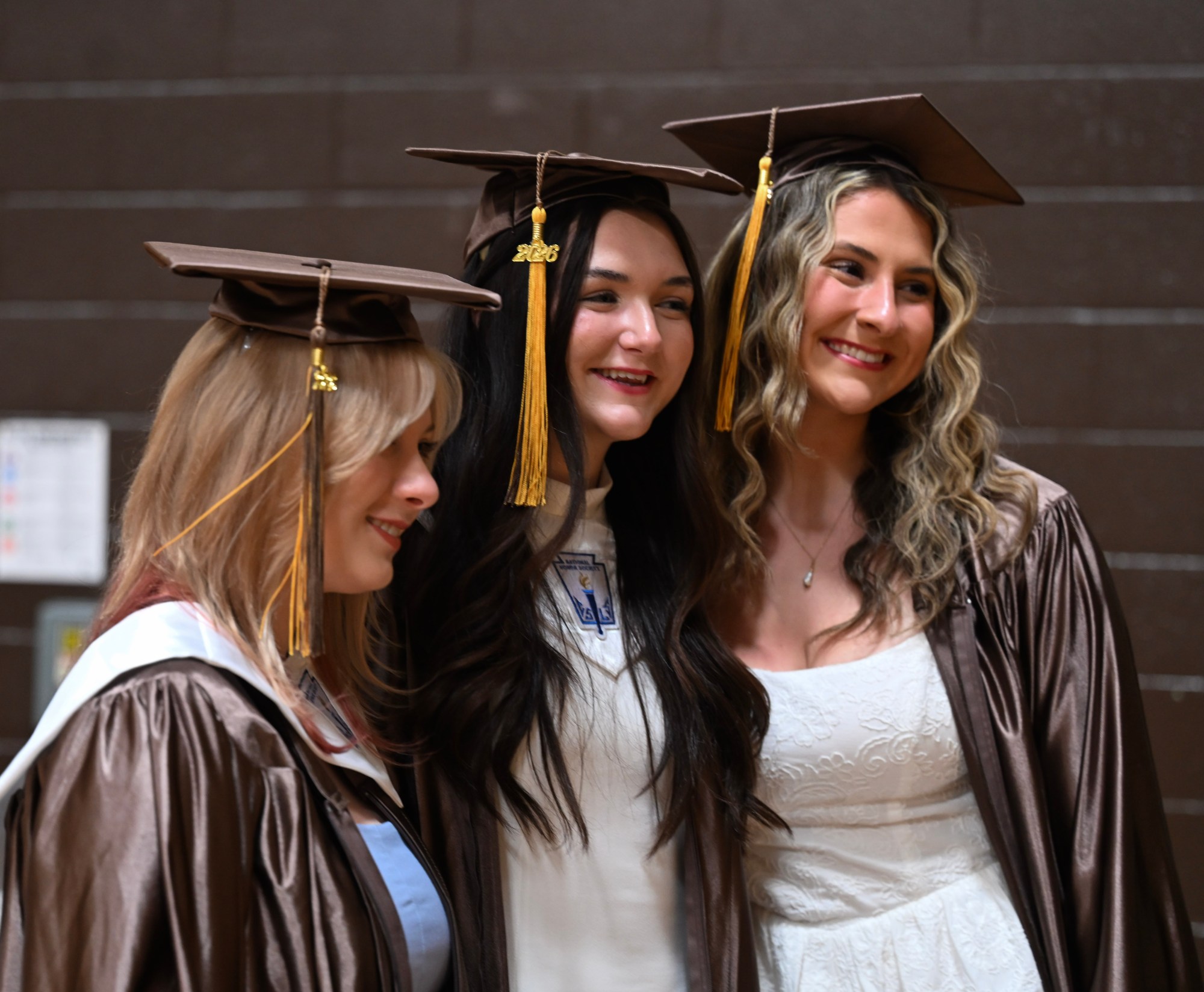 Bethlehem Catholic High School held its graduation Tuesday, June 2, 2026, at the high school auditorium in Bethlehem. Seniors gathered in the gymnasium before lining up to enter the ceremony. (Avery Folmar/The Morning Call)
