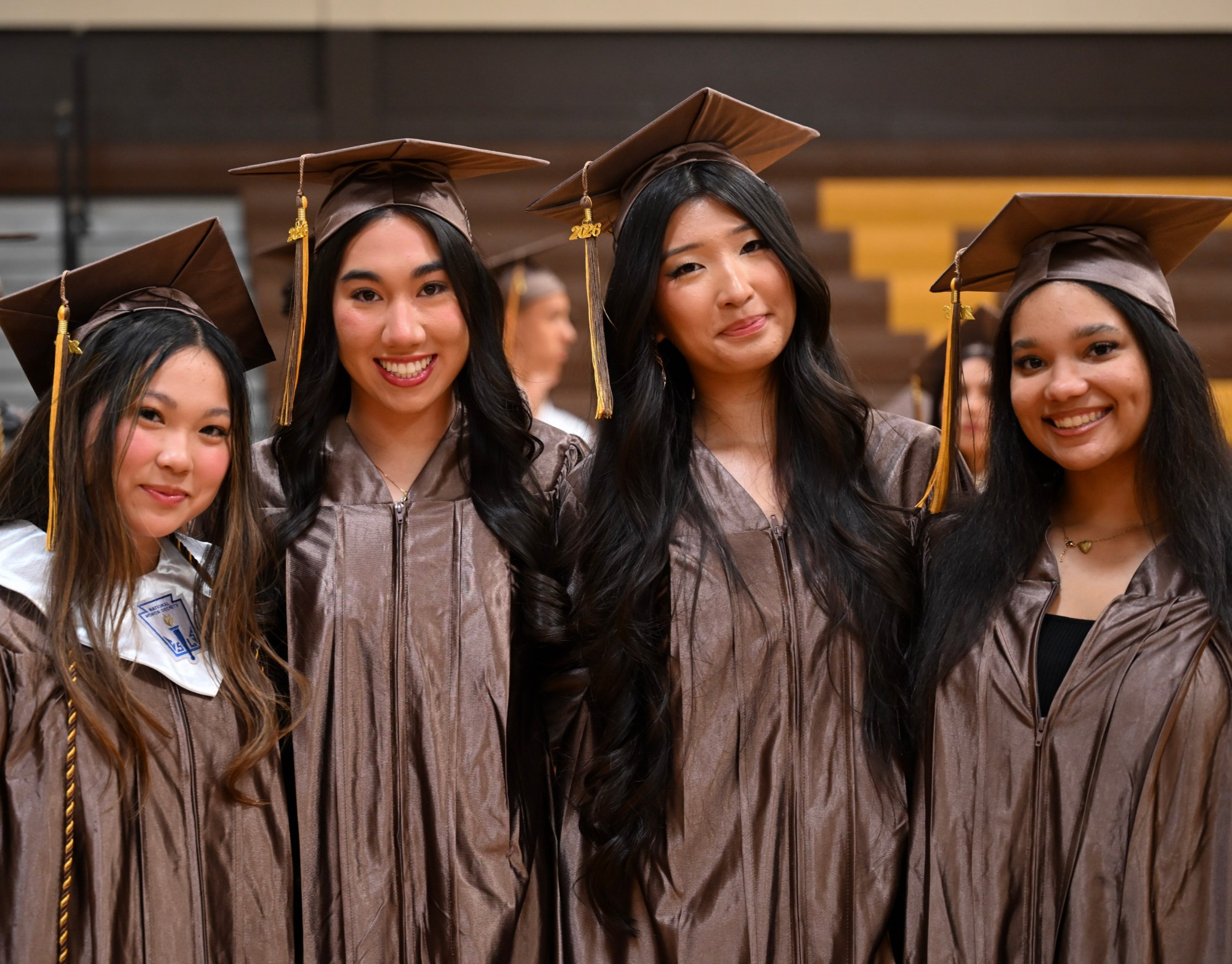 Bethlehem Catholic High School held its graduation Tuesday, June 2, 2026, at the high school auditorium in Bethlehem. Seniors gathered in the gymnasium before lining up to enter the ceremony. (Avery Folmar/The Morning Call)