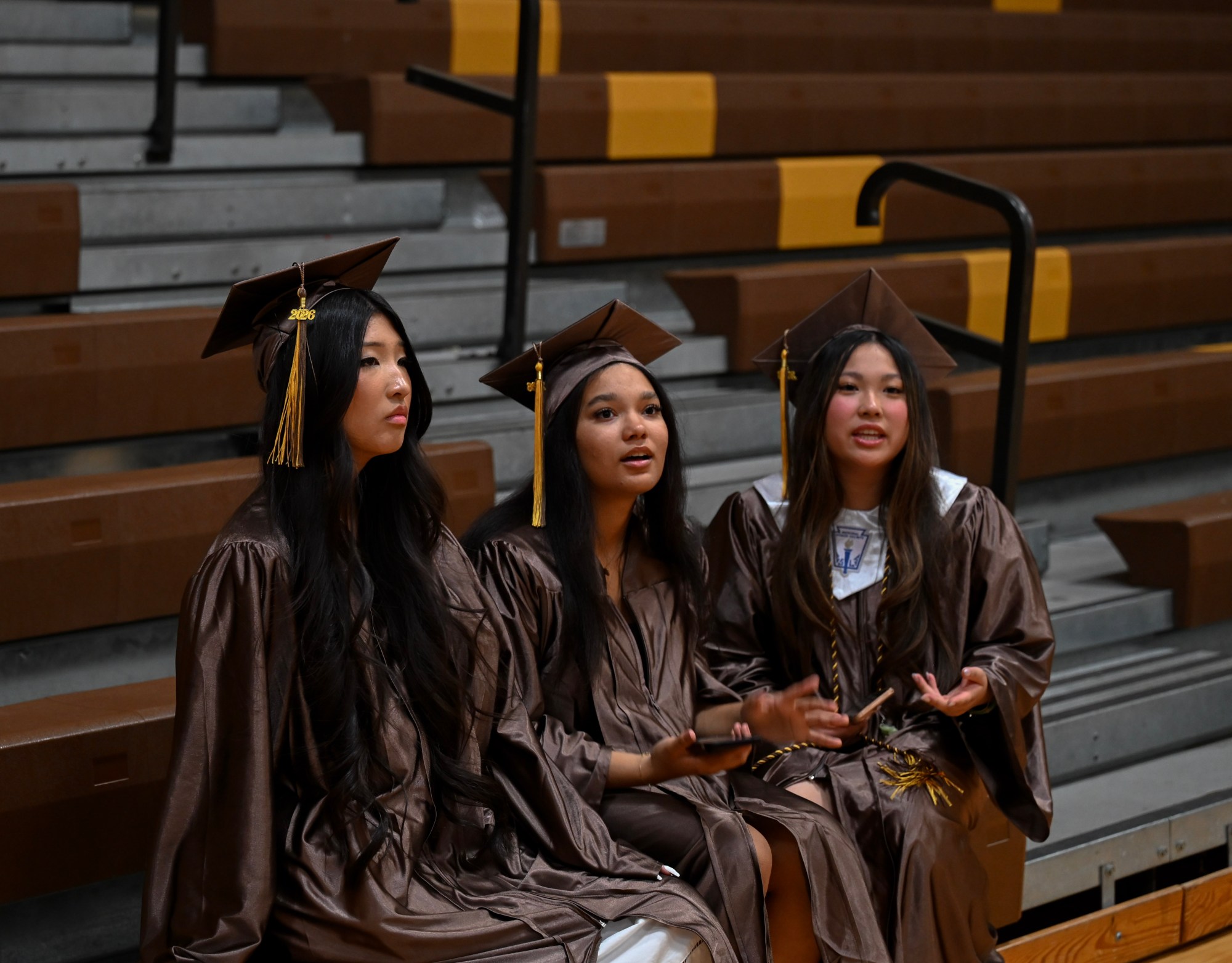 Bethlehem Catholic High School held its graduation Tuesday, June 2, 2026, at the high school auditorium in Bethlehem. Seniors gathered in the gymnasium before lining up to enter the ceremony. (Avery Folmar/The Morning Call)