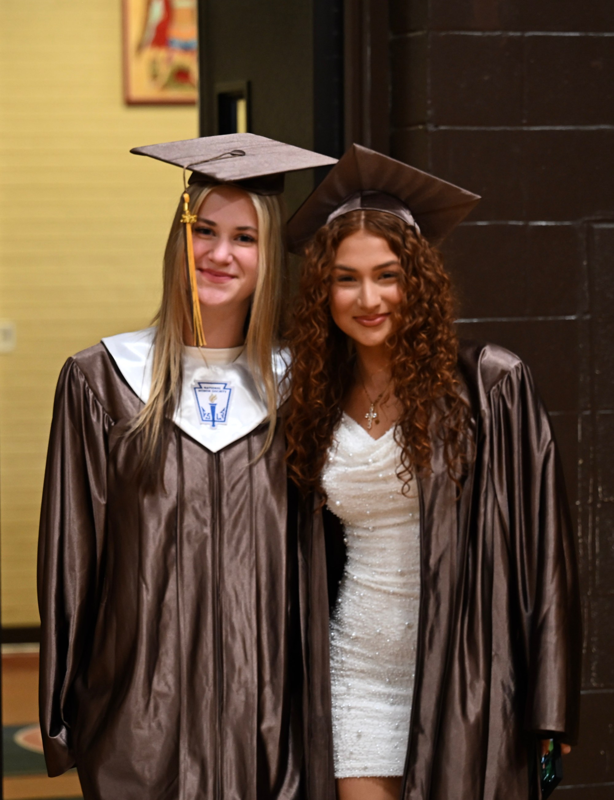 Bethlehem Catholic High School held its graduation Tuesday, June 2, 2026, at the high school auditorium in Bethlehem. Seniors gathered in the gymnasium before lining up to enter the ceremony. (Avery Folmar/The Morning Call)