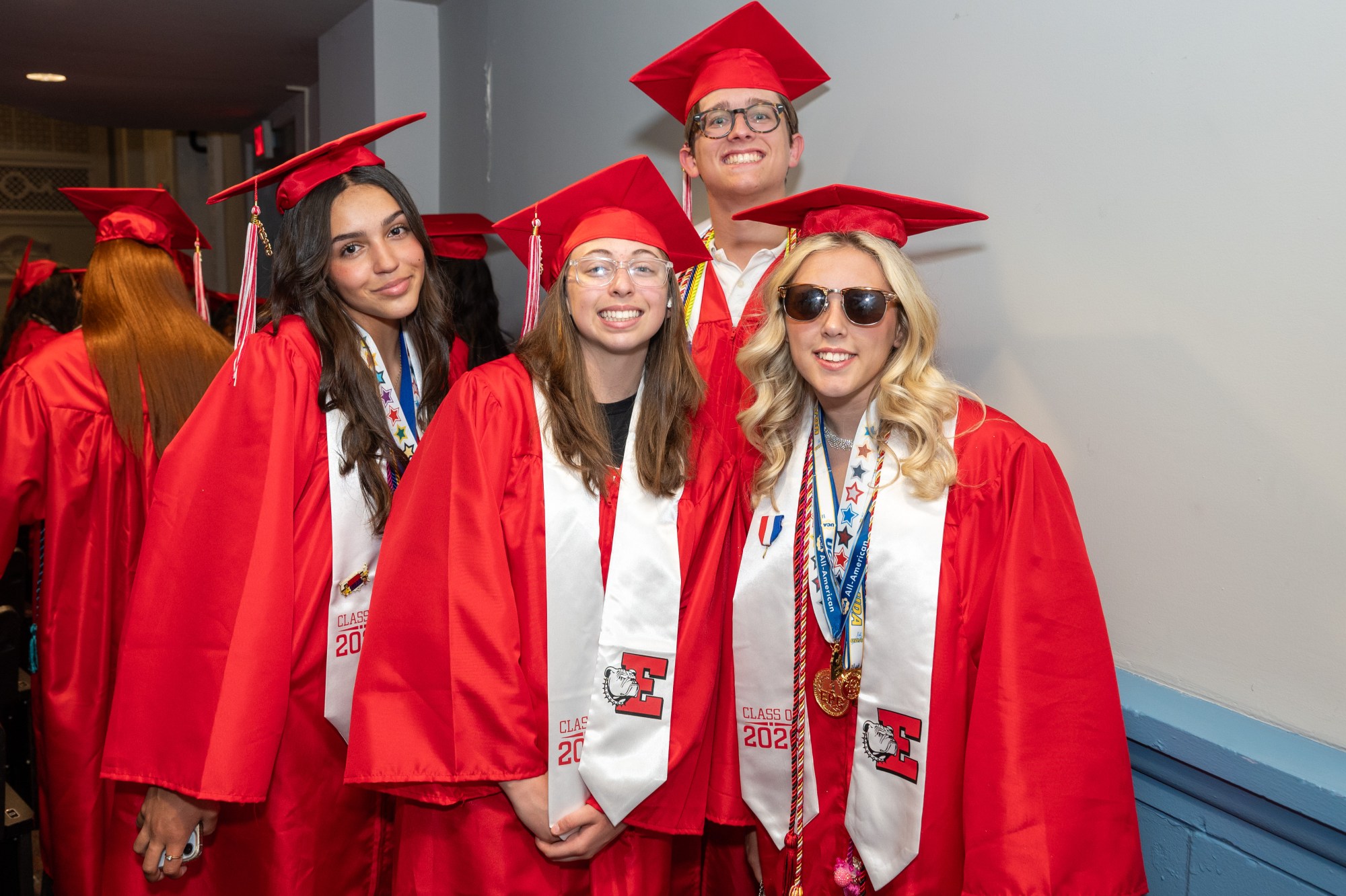 Easton Area High School held its 2026 graduation Tuesday, June 9, at Cottingham Stadium. (Jonathan Broady/Special to The Morning Call)
