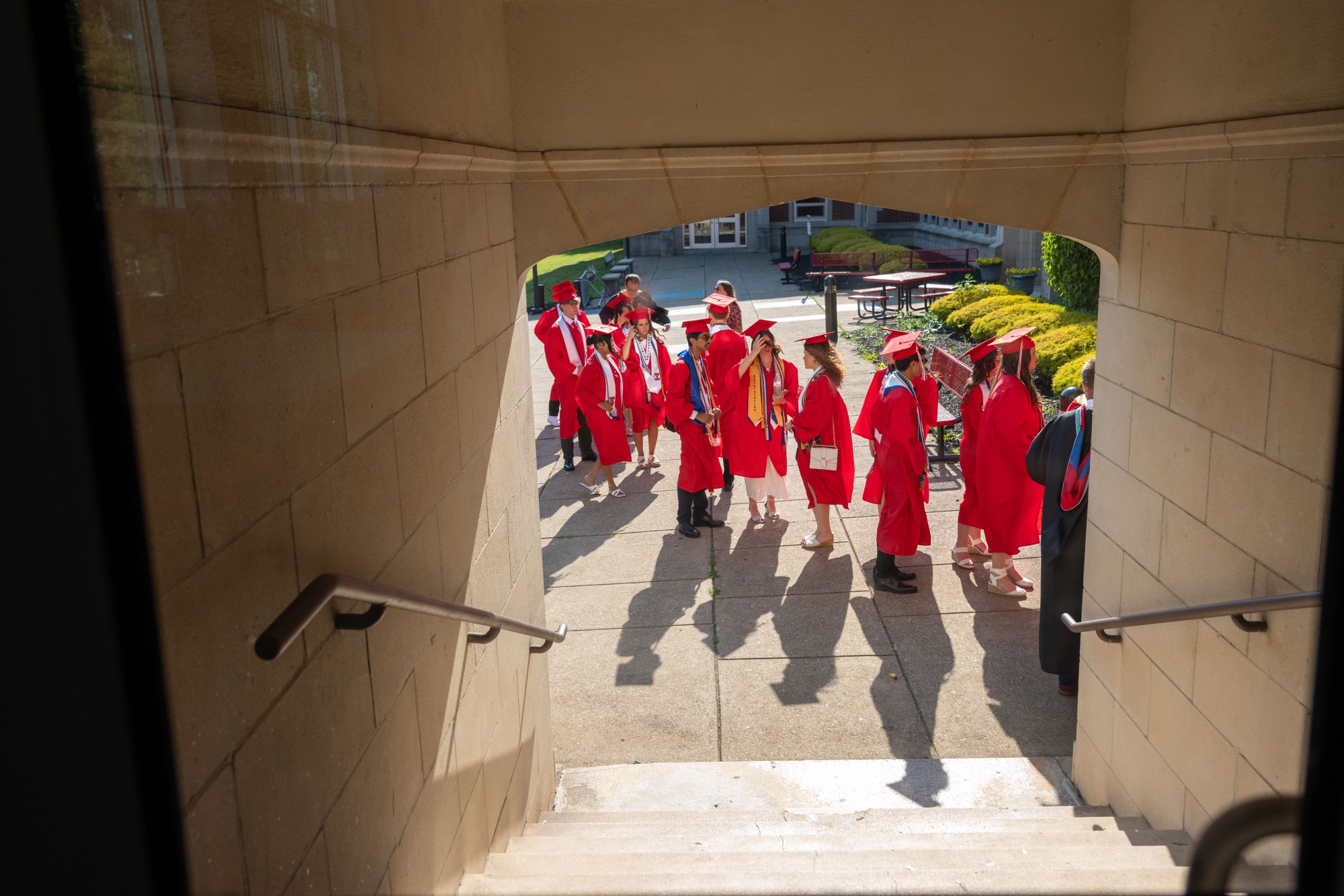 Easton Area High School held its 2026 graduation Tuesday, June 9, at Cottingham Stadium. (Jonathan Broady/Special to The Morning Call)