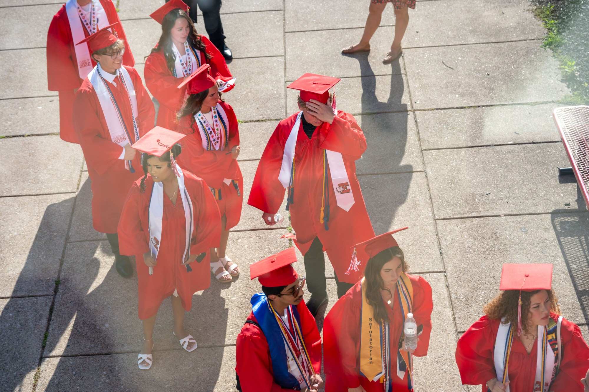Easton Area High School held its 2026 graduation Tuesday, June 9, at Cottingham Stadium. (Jonathan Broady/Special to The Morning Call)
