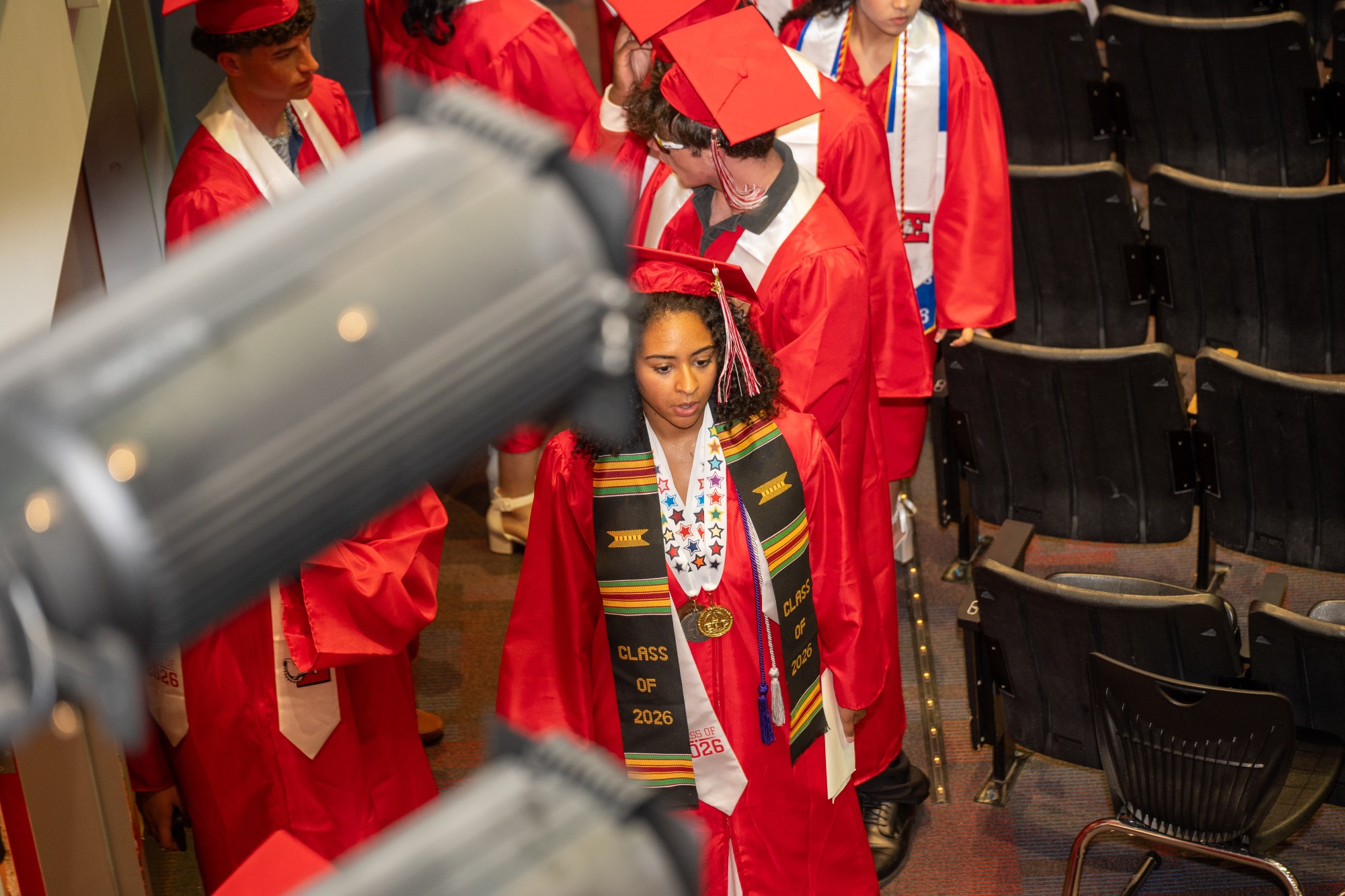 Easton Area High School held its 2026 graduation Tuesday, June 9, at Cottingham Stadium. (Jonathan Broady/Special to The Morning Call)