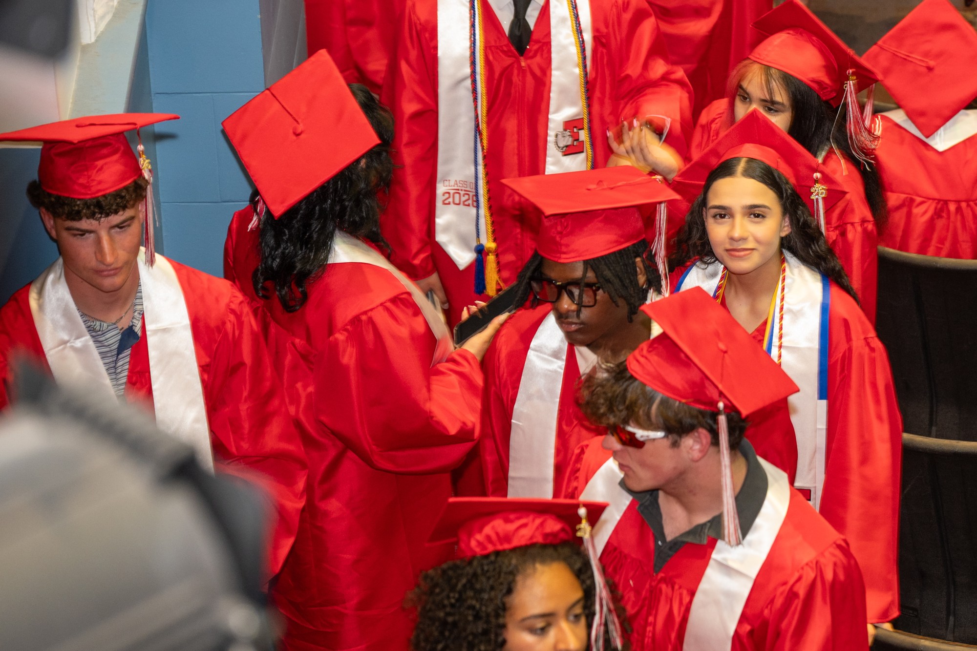 Easton Area High School held its 2026 graduation Tuesday, June 9, at Cottingham Stadium. (Jonathan Broady/Special to The Morning Call)