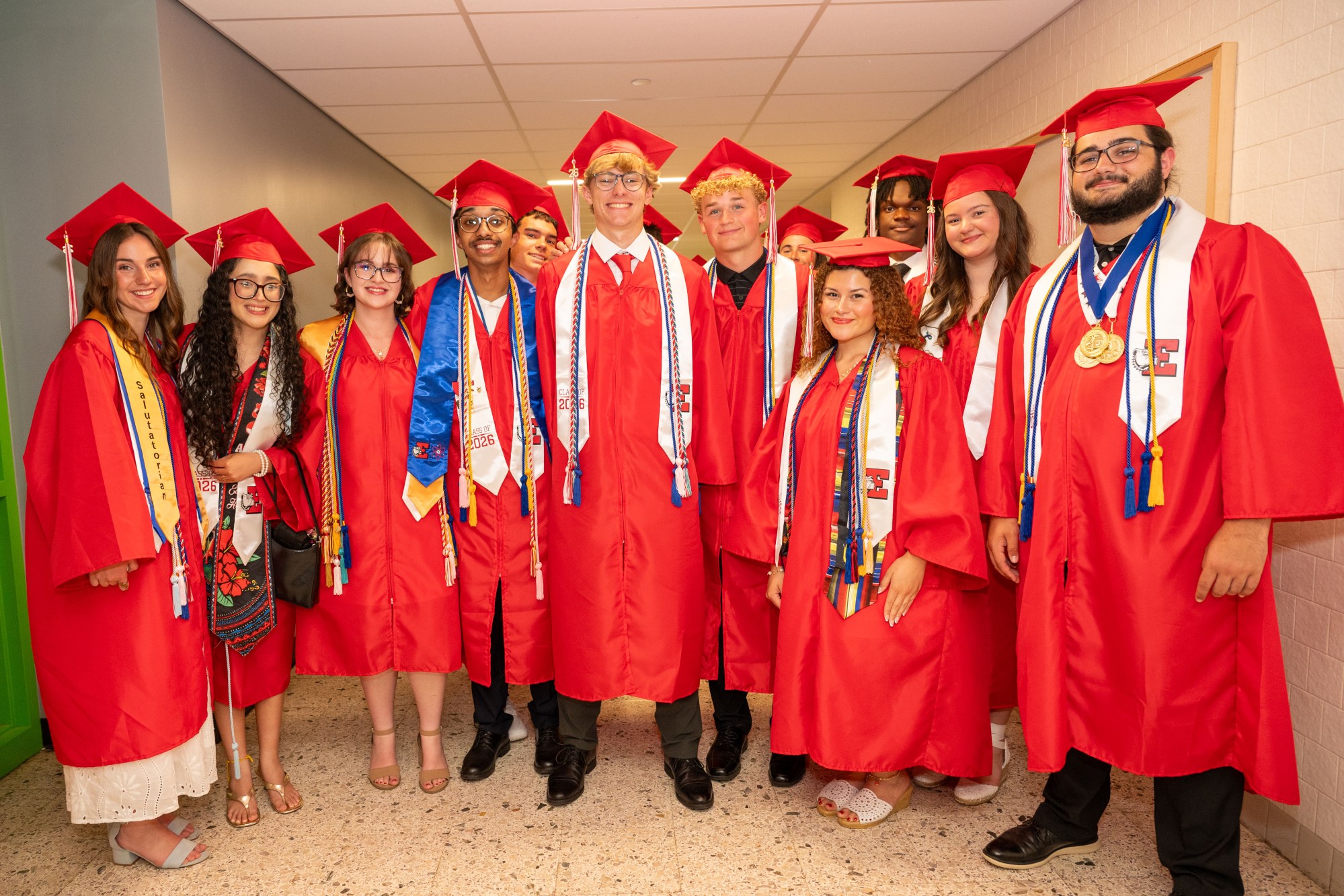 Easton Area High School held its 2026 graduation Tuesday, June 9, at Cottingham Stadium. (Jonathan Broady/Special to The Morning Call)