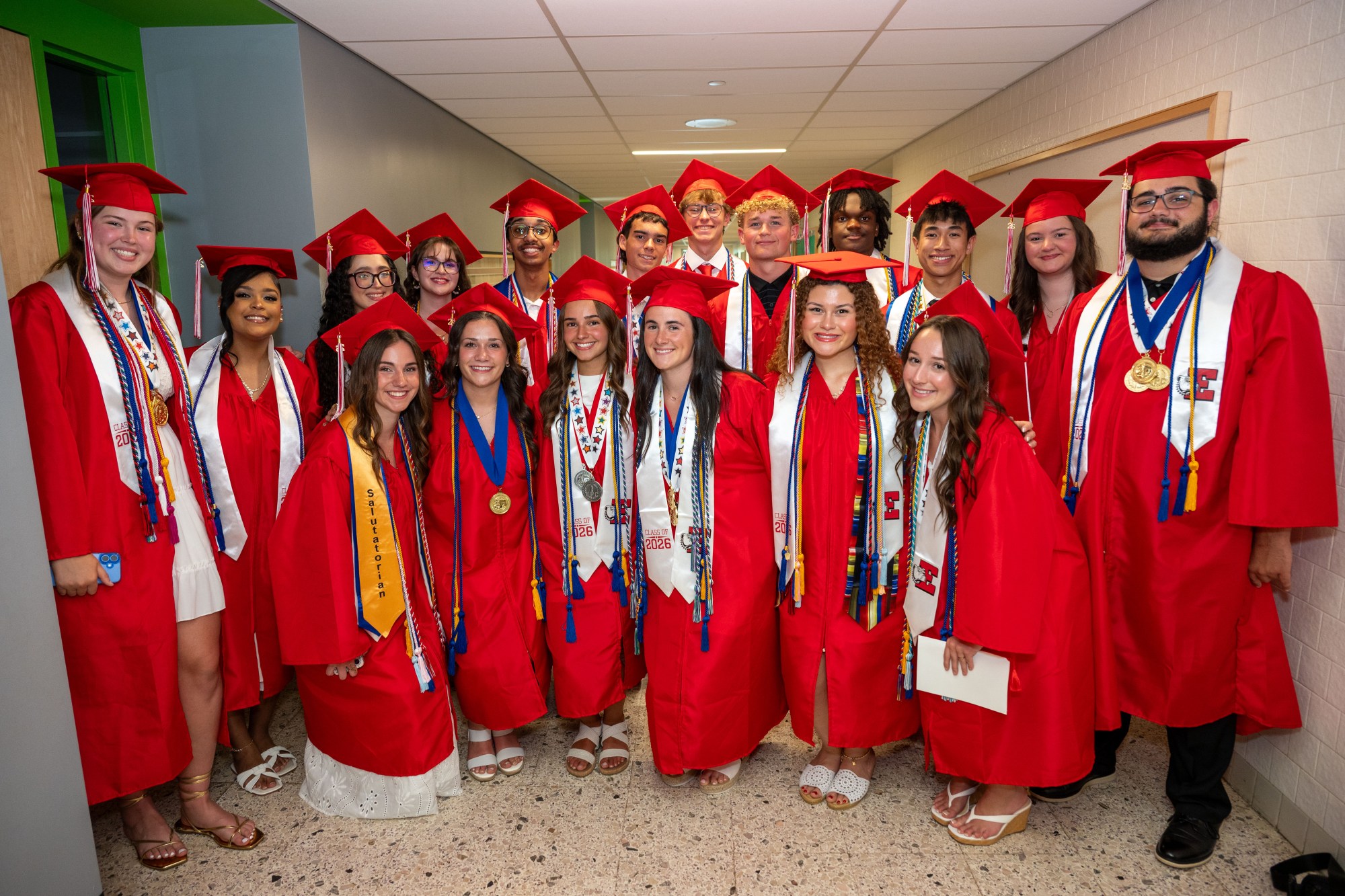 Easton Area High School held its 2026 graduation Tuesday, June 9, at Cottingham Stadium. (Jonathan Broady/Special to The Morning Call)