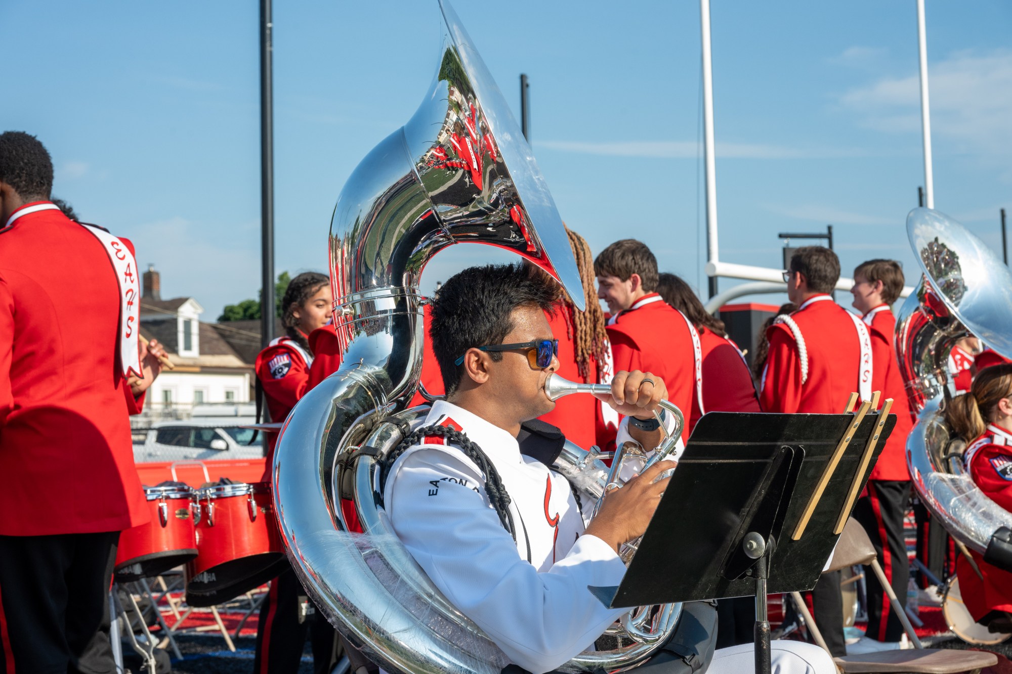 Easton Area High School held its 2026 graduation Tuesday, June 9, at Cottingham Stadium. (Jonathan Broady/Special to The Morning Call)