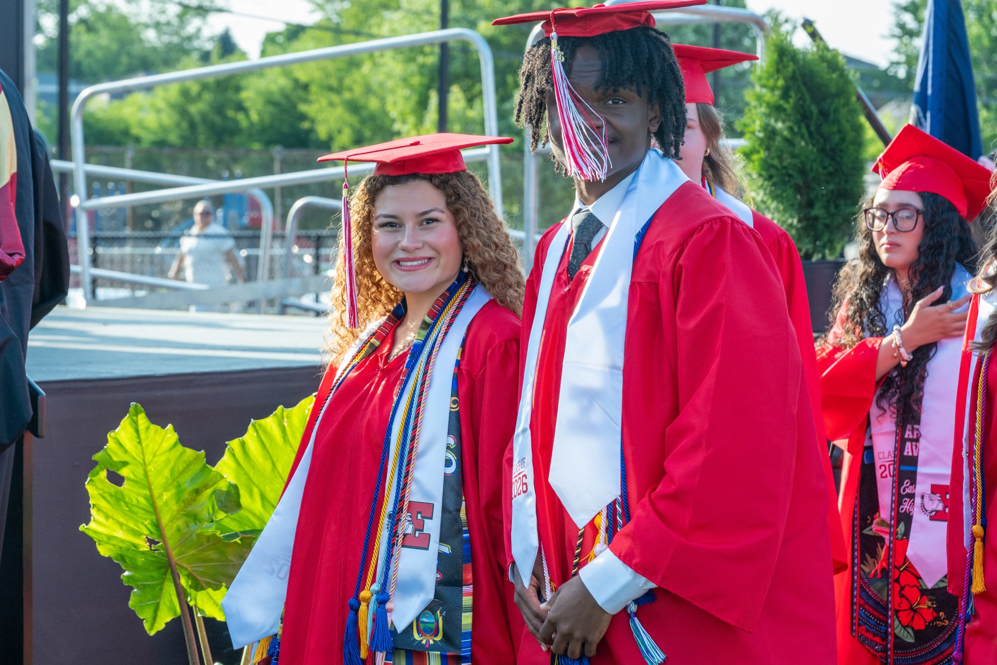 Easton Area High School held its 2026 graduation Tuesday, June 9, at Cottingham Stadium. (Jonathan Broady/Special to The Morning Call)