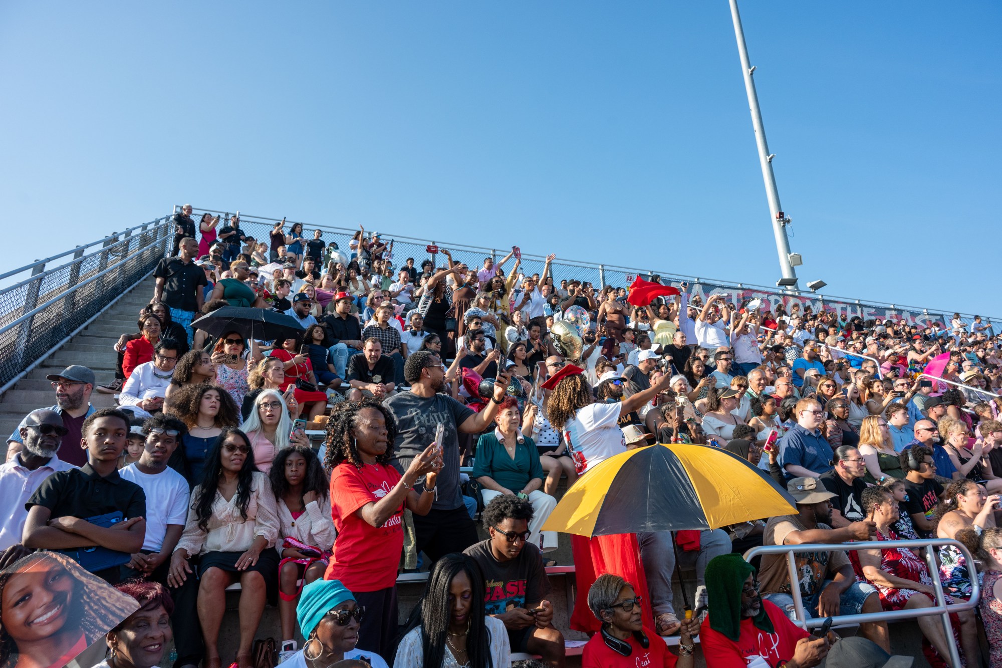Easton Area High School held its 2026 graduation Tuesday, June 9, at Cottingham Stadium. (Jonathan Broady/Special to The Morning Call)