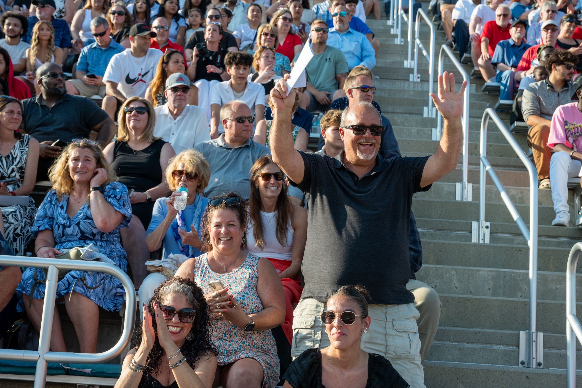 Easton Area High School held its 2026 graduation Tuesday, June 9, at Cottingham Stadium. (Jonathan Broady/Special to The Morning Call)