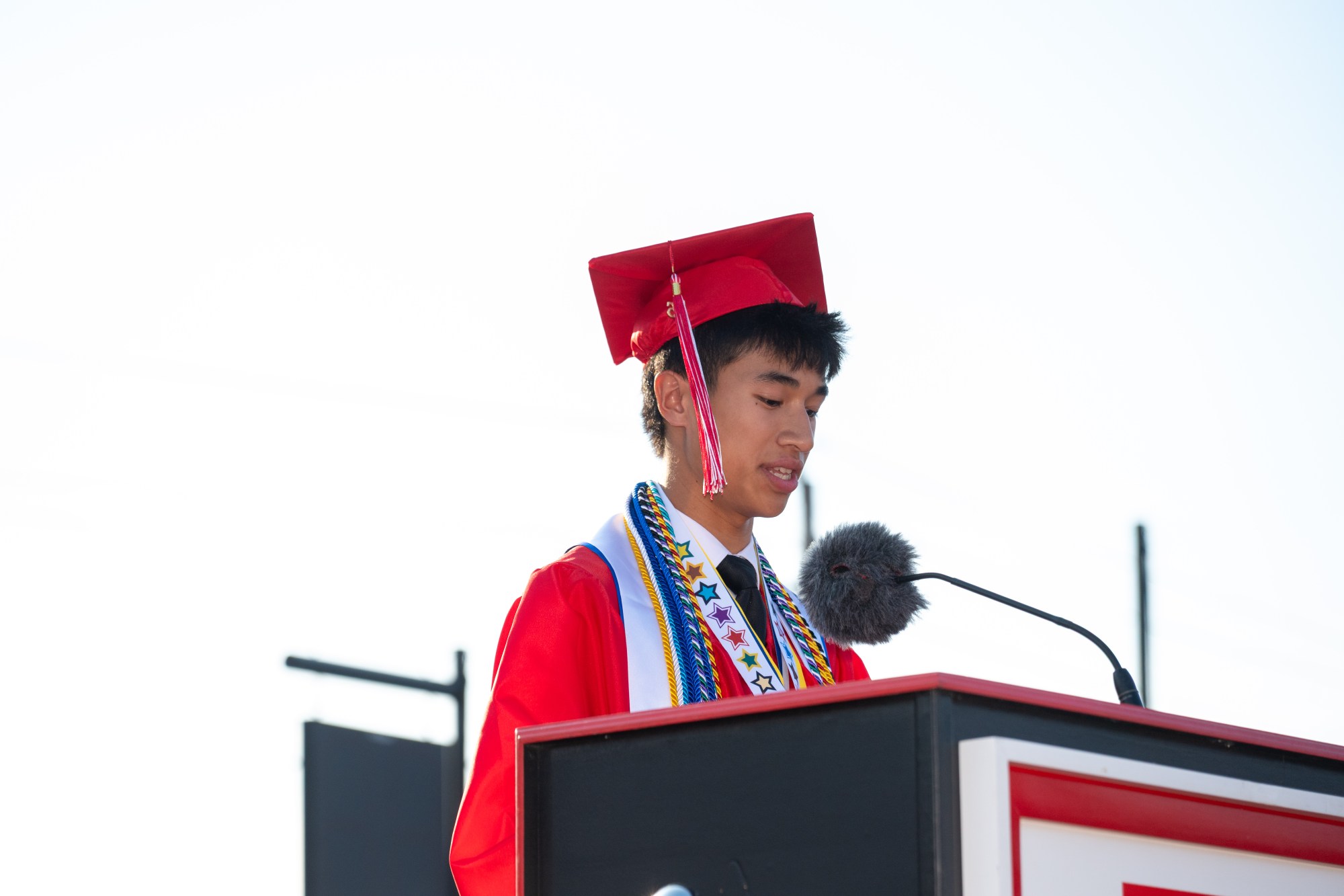 Easton Area High School held its 2026 graduation Tuesday, June 9, at Cottingham Stadium. (Jonathan Broady/Special to The Morning Call)