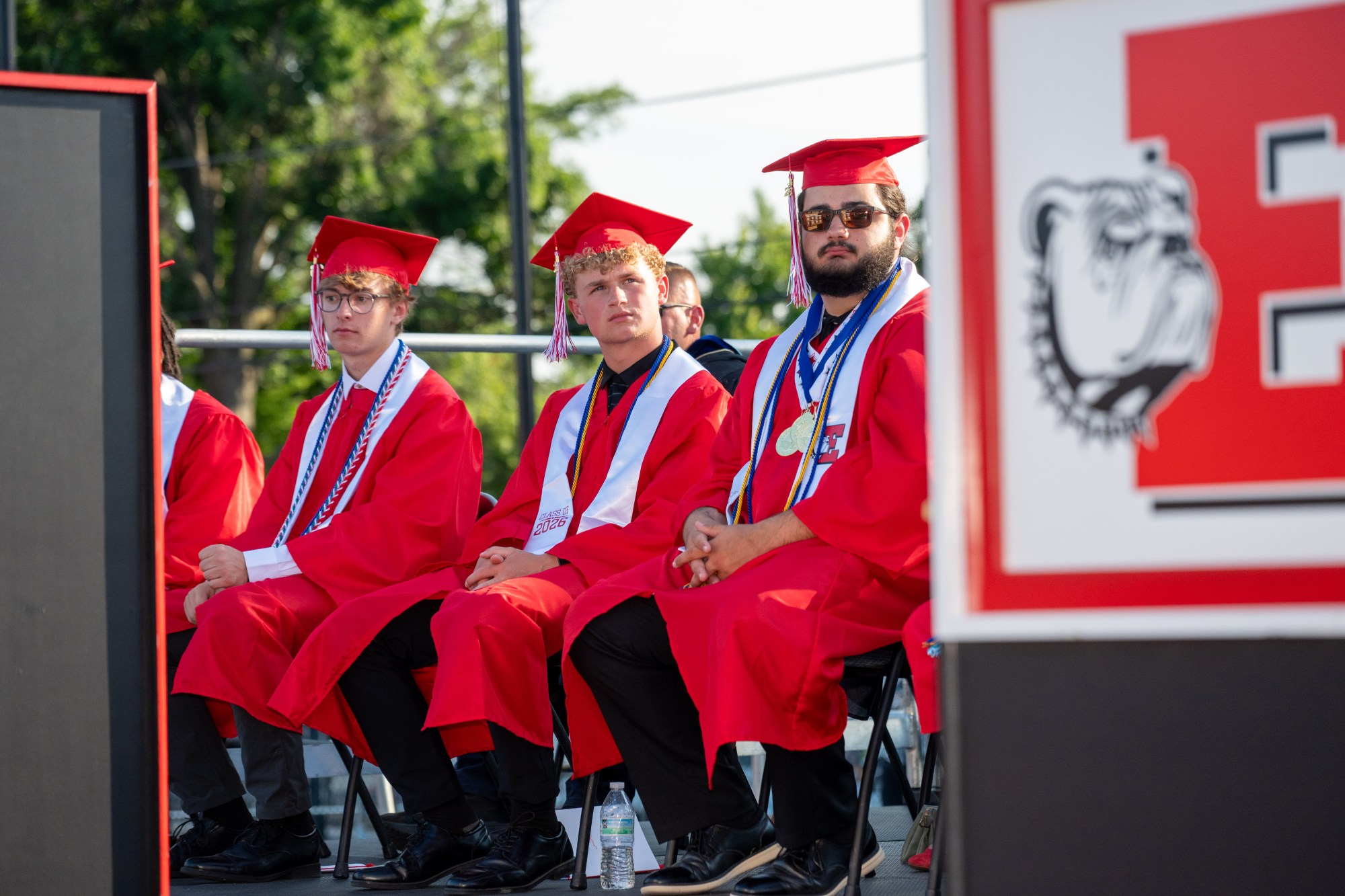Easton Area High School held its 2026 graduation Tuesday, June 9, at Cottingham Stadium. (Jonathan Broady/Special to The Morning Call)