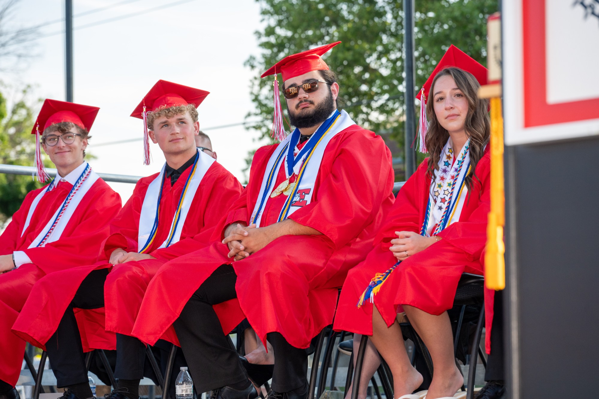 Easton Area High School held its 2026 graduation Tuesday, June 9, at Cottingham Stadium. (Jonathan Broady/Special to The Morning Call)