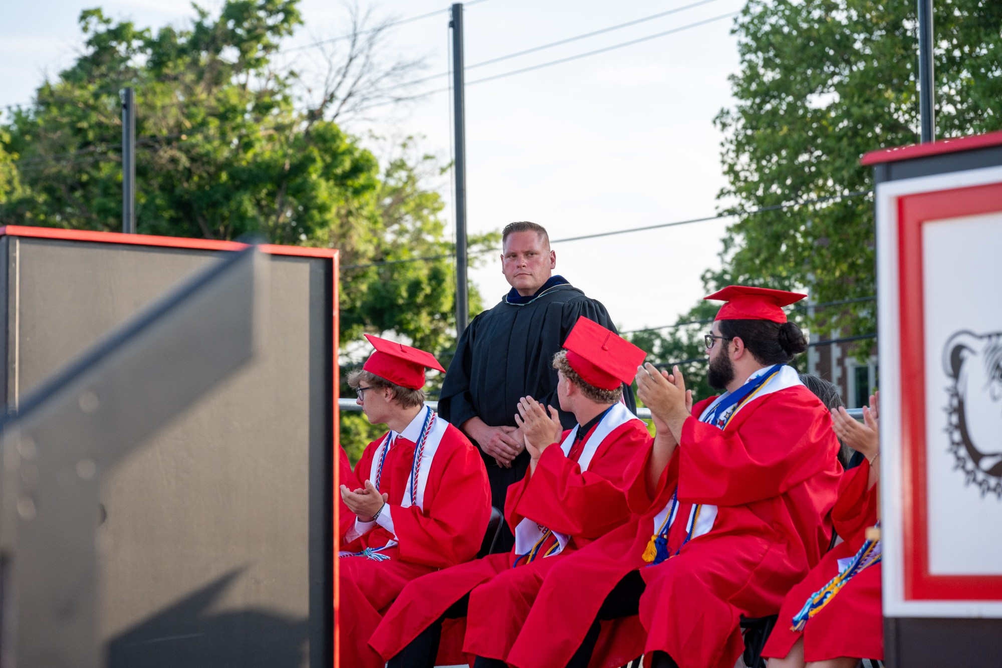 Easton Area High School held its 2026 graduation Tuesday, June 9, at Cottingham Stadium. (Jonathan Broady/Special to The Morning Call)