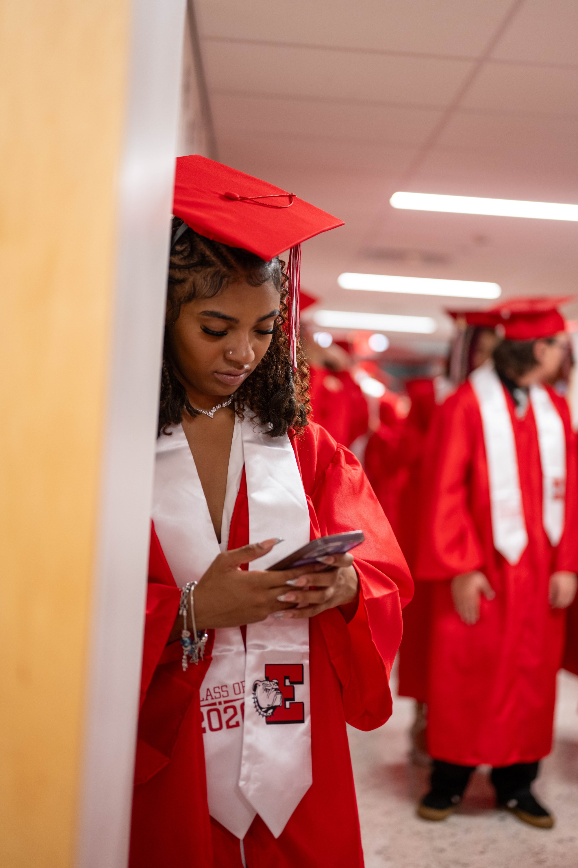 Easton Area High School held its 2026 graduation Tuesday, June 9, at Cottingham Stadium. (Jonathan Broady/Special to The Morning Call)