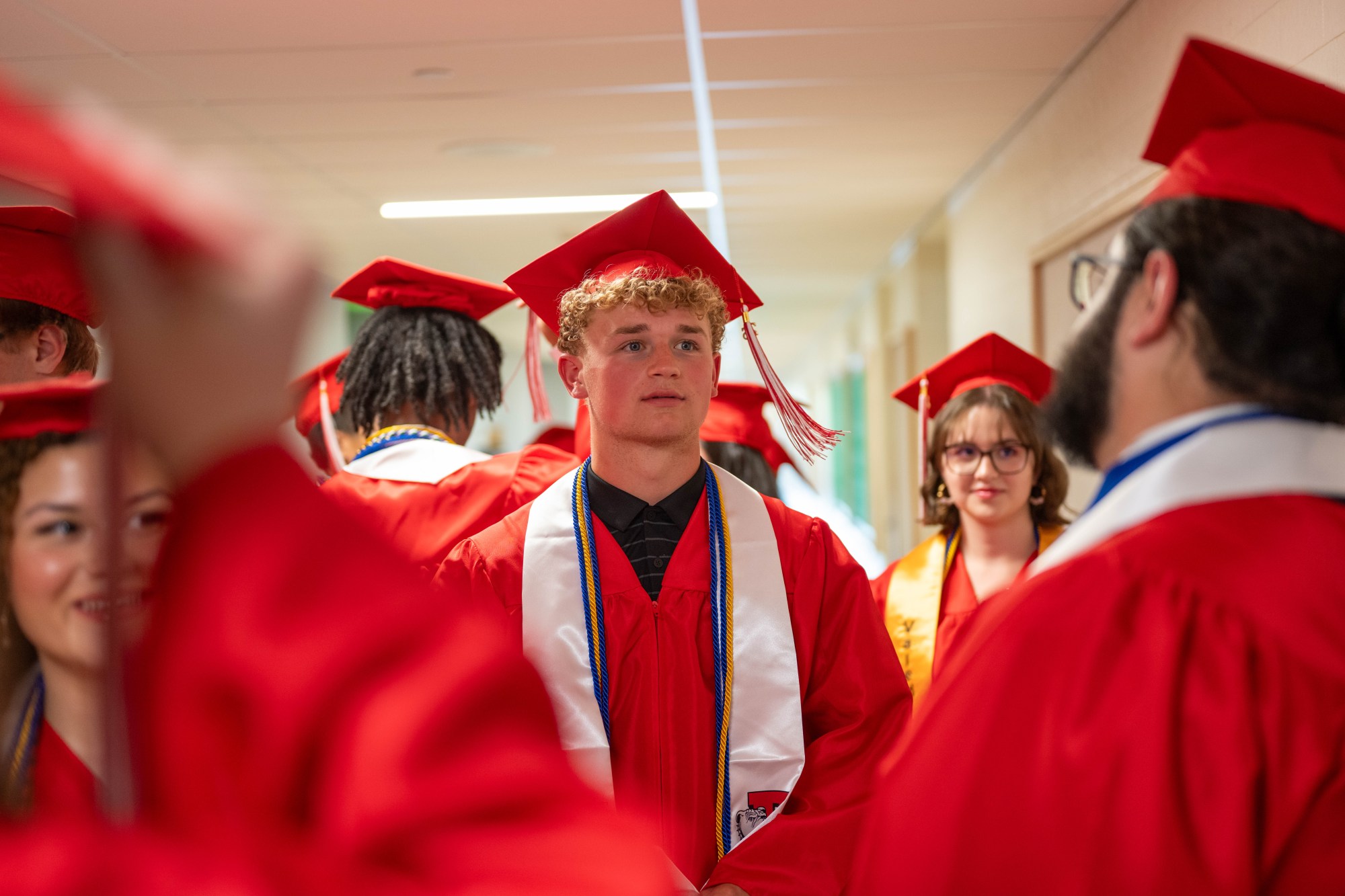 Easton Area High School held its 2026 graduation Tuesday, June 9, at Cottingham Stadium. (Jonathan Broady/Special to The Morning Call)