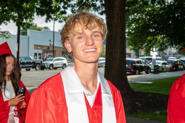 Easton Area High School held its 2026 graduation Tuesday, June 9, at Cottingham Stadium. (Jonathan Broady/Special to The Morning Call)