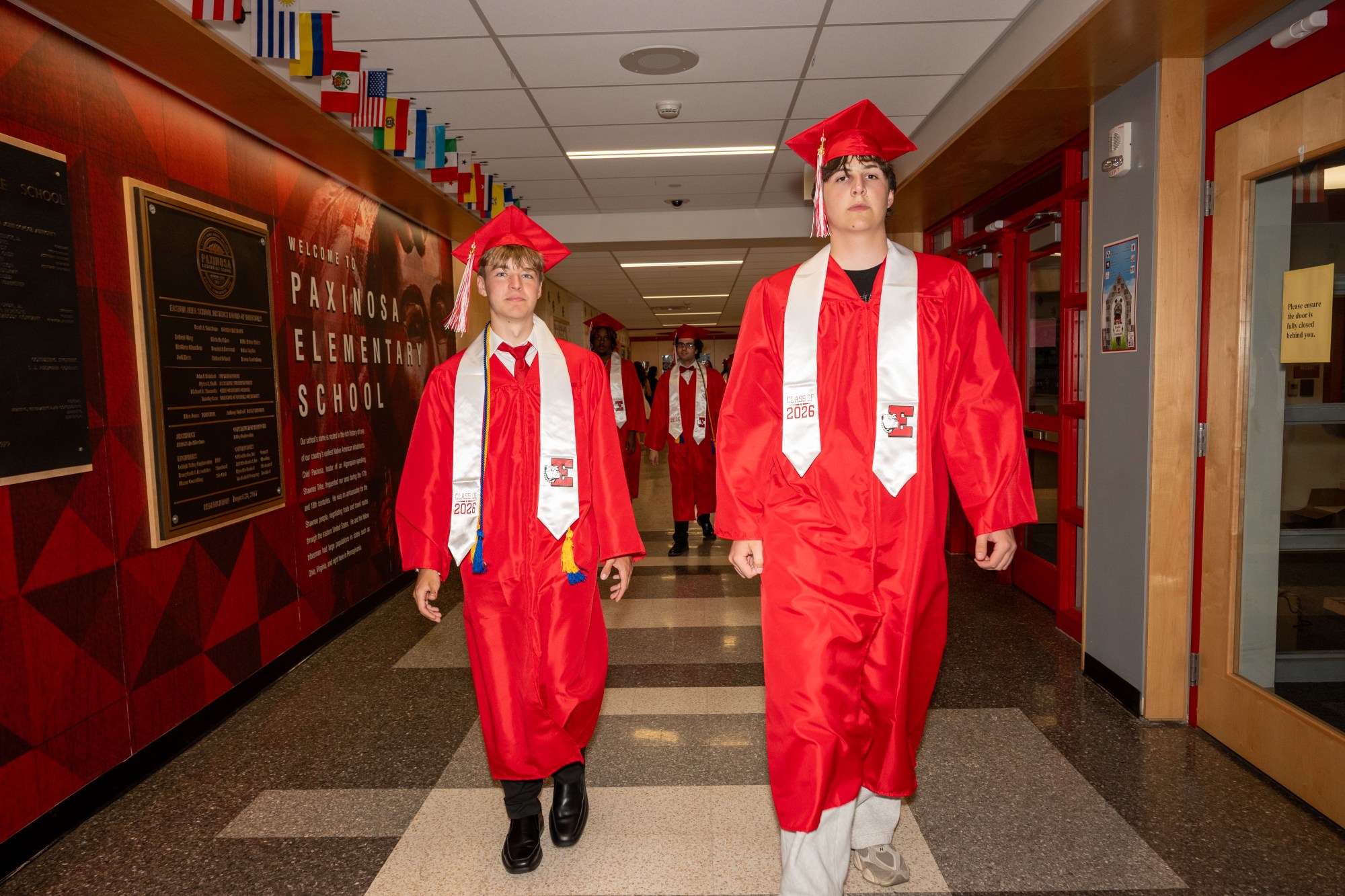 Easton Area High School held its 2026 graduation Tuesday, June 9, at Cottingham Stadium. (Jonathan Broady/Special to The Morning Call)