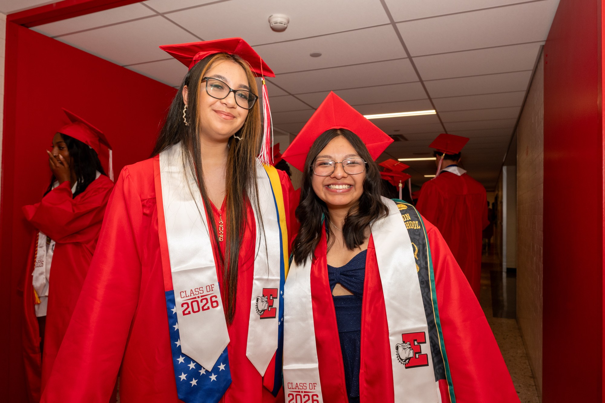Easton Area High School held its 2026 graduation Tuesday, June 9, at Cottingham Stadium. (Jonathan Broady/Special to The Morning Call)