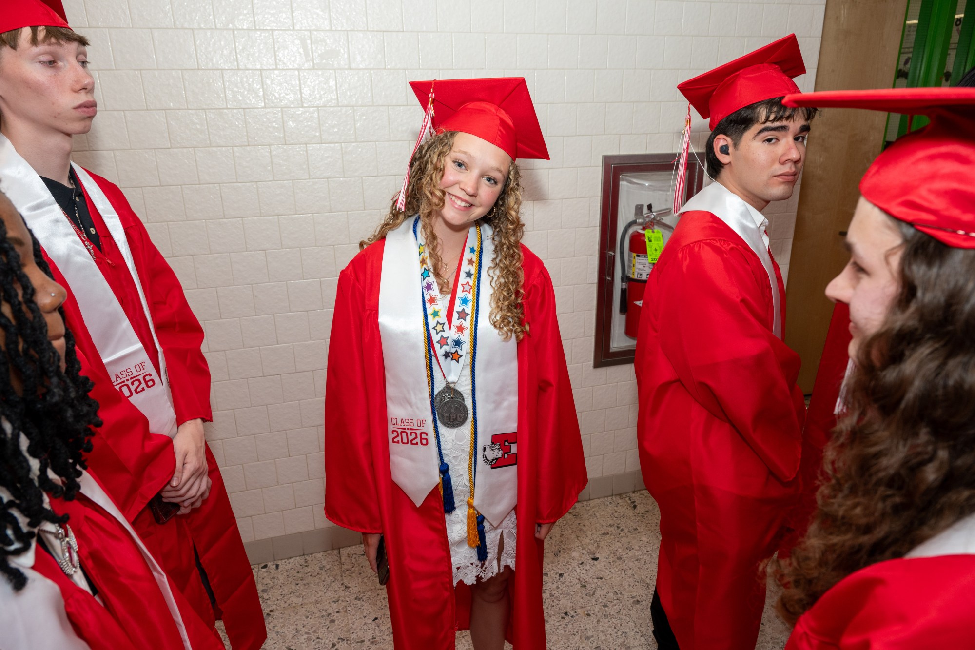 Easton Area High School held its 2026 graduation Tuesday, June 9, at Cottingham Stadium. (Jonathan Broady/Special to The Morning Call)