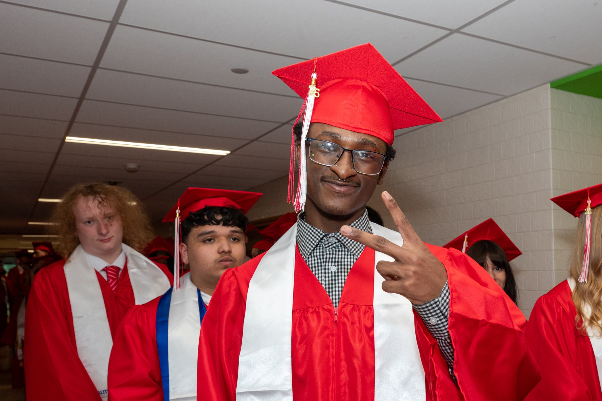 Easton Area High School held its 2026 graduation Tuesday, June 9, at Cottingham Stadium. (Jonathan Broady/Special to The Morning Call)