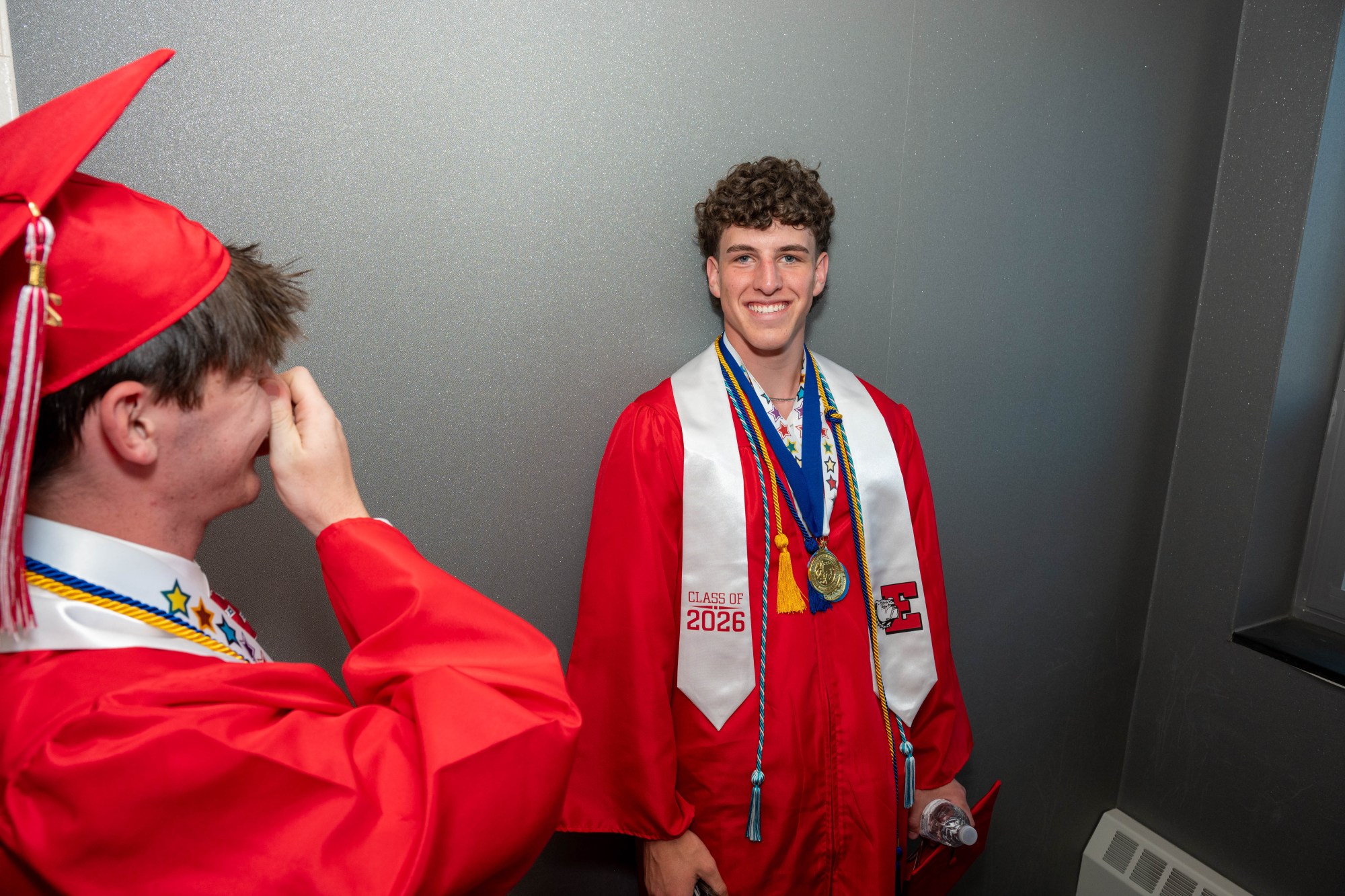 Easton Area High School held its 2026 graduation Tuesday, June 9, at Cottingham Stadium. (Jonathan Broady/Special to The Morning Call)