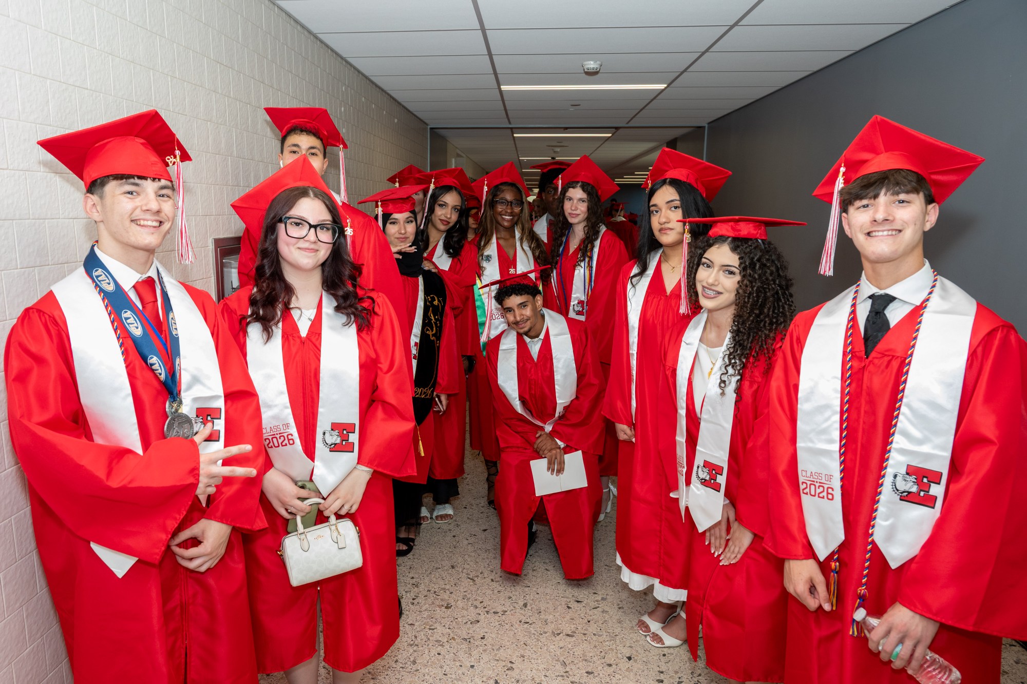 Easton Area High School held its 2026 graduation Tuesday, June 9, at Cottingham Stadium. (Jonathan Broady/Special to The Morning Call)