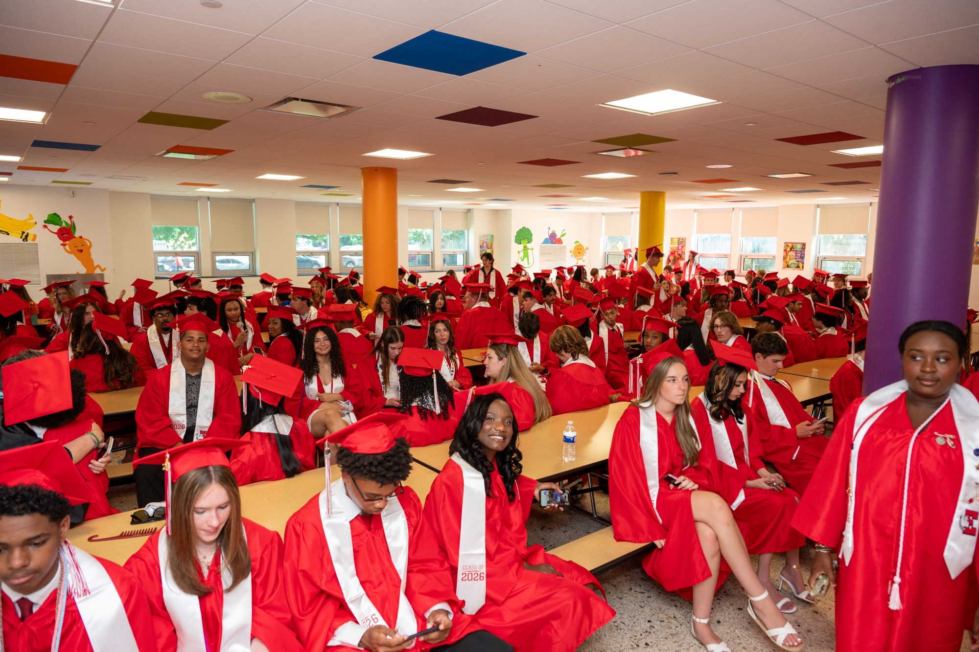 Easton Area High School held its 2026 graduation Tuesday, June 9, at Cottingham Stadium. (Jonathan Broady/Special to The Morning Call)
