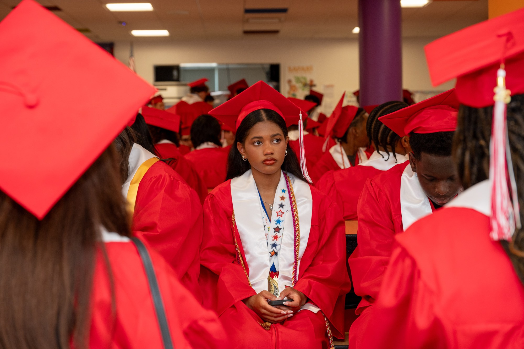 Easton Area High School held its 2026 graduation Tuesday, June 9, at Cottingham Stadium. (Jonathan Broady/Special to The Morning Call)