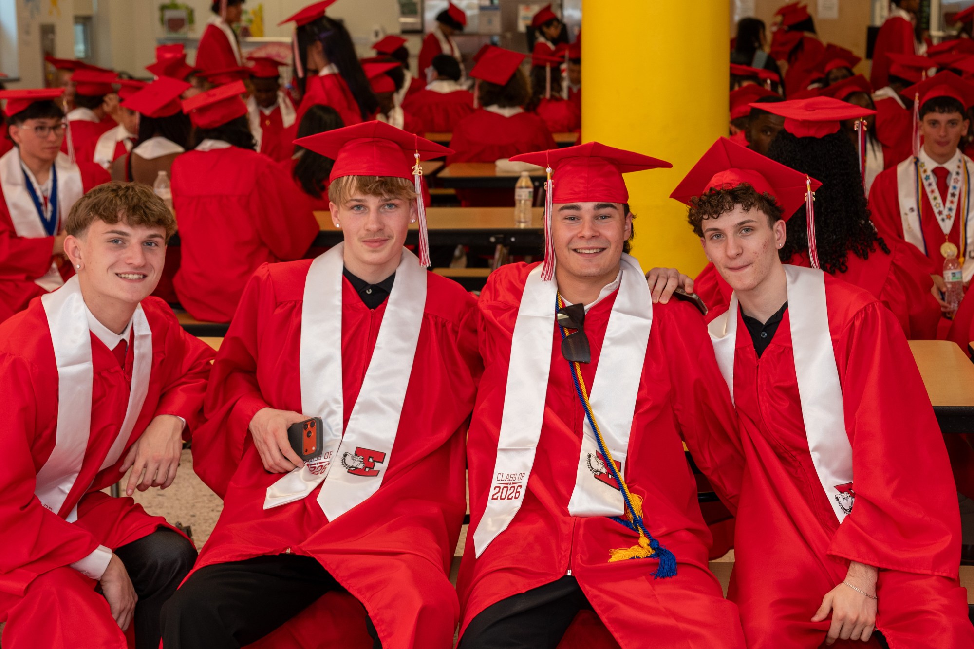 Easton Area High School held its 2026 graduation Tuesday, June 9, at Cottingham Stadium. (Jonathan Broady/Special to The Morning Call)