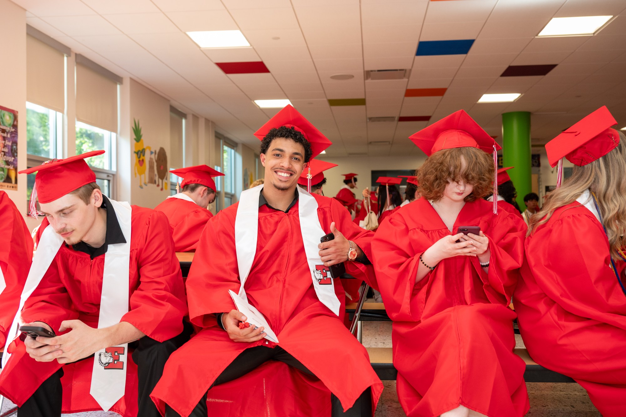 Easton Area High School held its 2026 graduation Tuesday, June 9, at Cottingham Stadium. (Jonathan Broady/Special to The Morning Call)