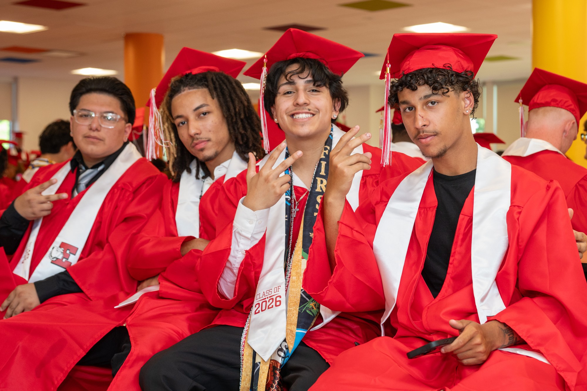 Easton Area High School held its 2026 graduation Tuesday, June 9, at Cottingham Stadium. (Jonathan Broady/Special to The Morning Call)