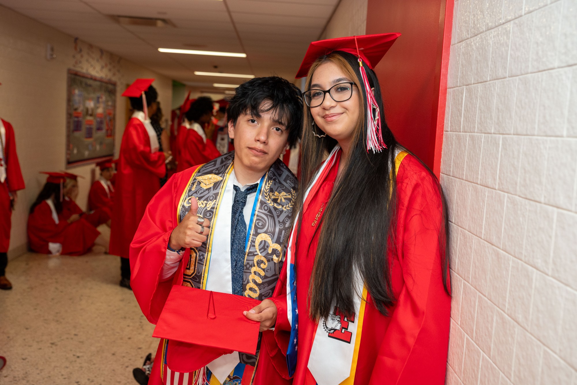 Easton Area High School held its 2026 graduation Tuesday, June 9, at Cottingham Stadium. (Jonathan Broady/Special to The Morning Call)