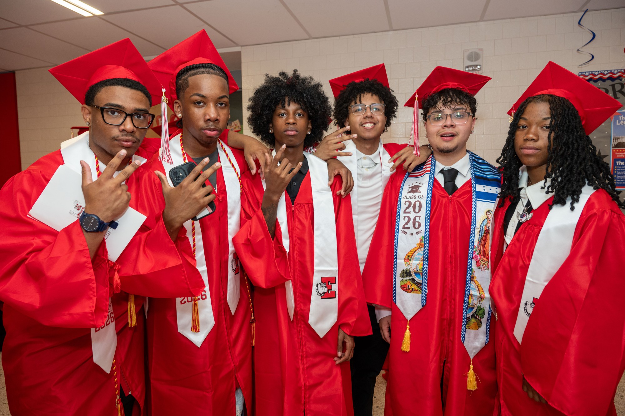 Easton Area High School held its 2026 graduation Tuesday, June 9, at Cottingham Stadium. (Jonathan Broady/Special to The Morning Call)