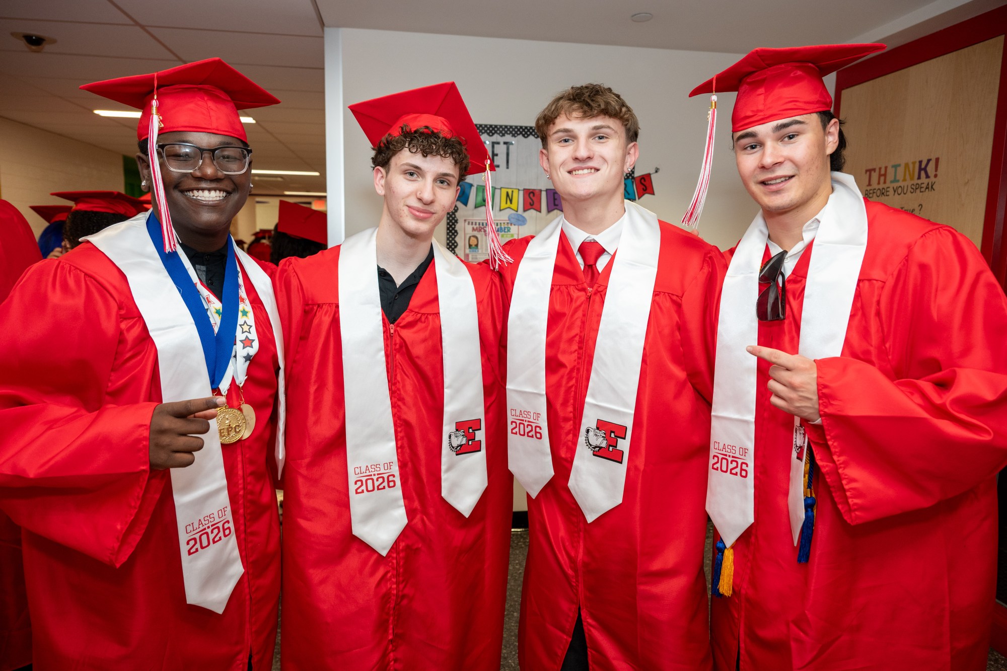 Easton Area High School held its 2026 graduation Tuesday, June 9, at Cottingham Stadium. (Jonathan Broady/Special to The Morning Call)