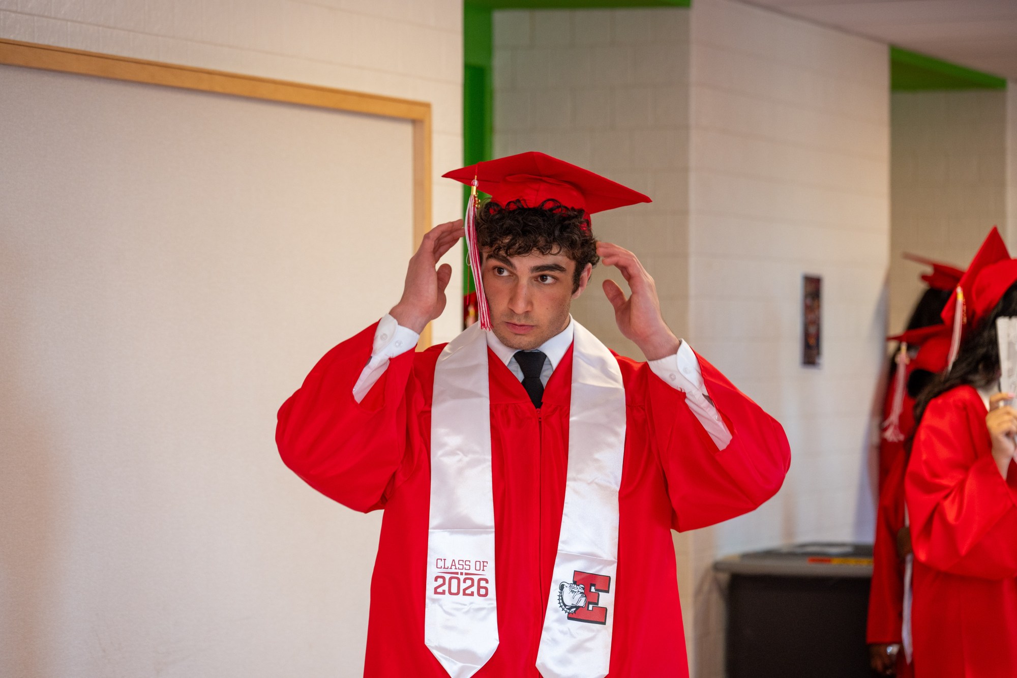 Easton Area High School held its 2026 graduation Tuesday, June 9, at Cottingham Stadium. (Jonathan Broady/Special to The Morning Call)