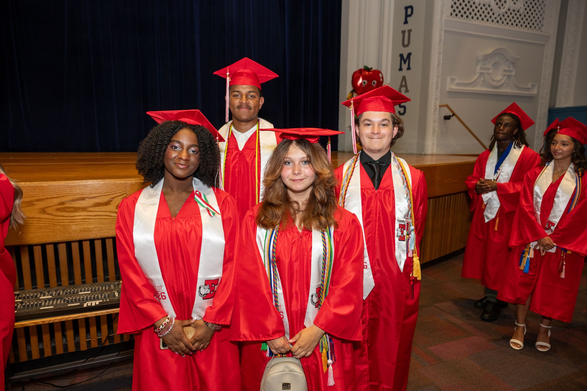 Easton Area High School held its 2026 graduation Tuesday, June 9, at Cottingham Stadium. (Jonathan Broady/Special to The Morning Call)