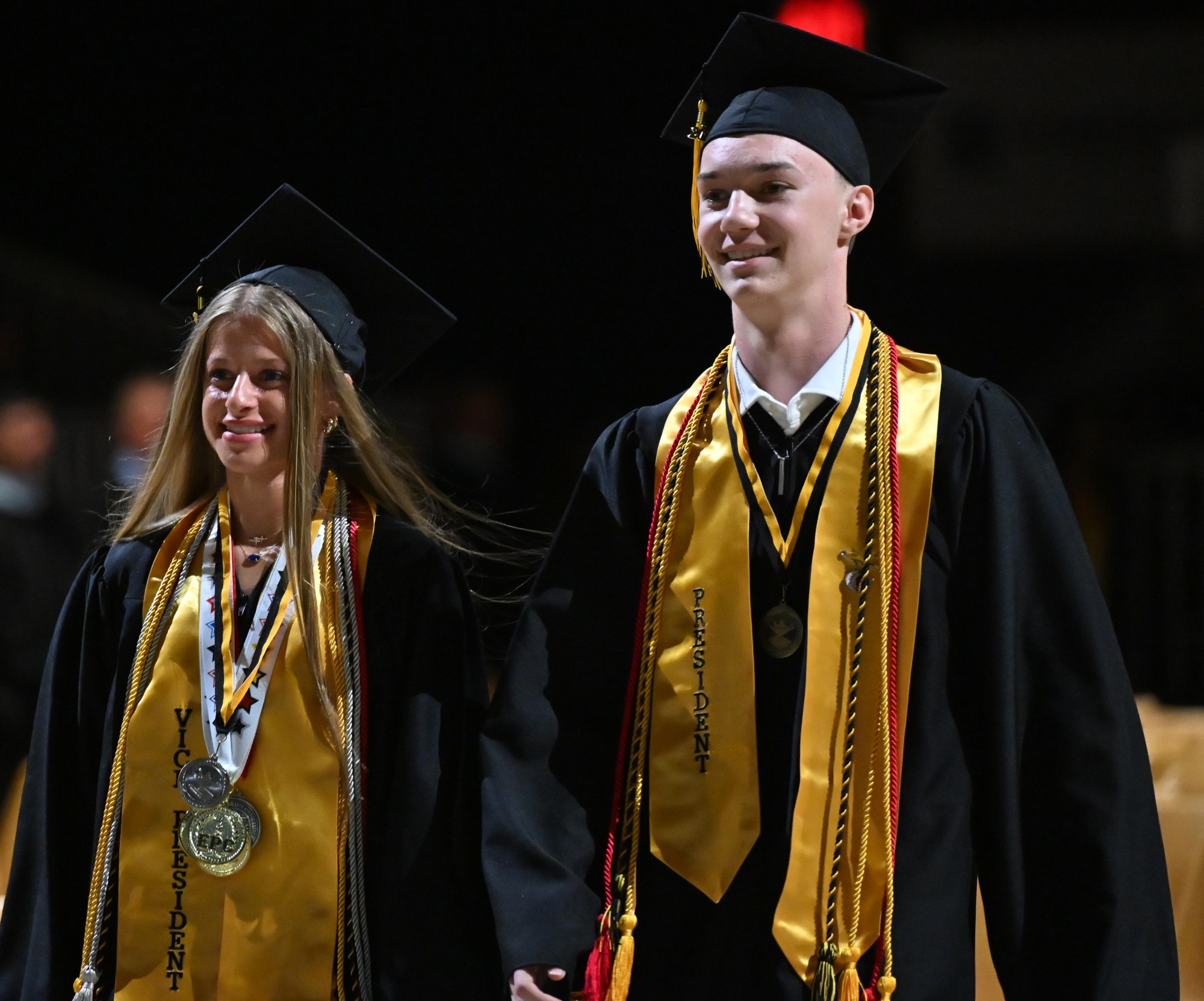 Freedom High School held its 2026 graduation Thursday, June 4, at Stabler Arena in Bethlehem. (April Gamiz/The Morning Call)