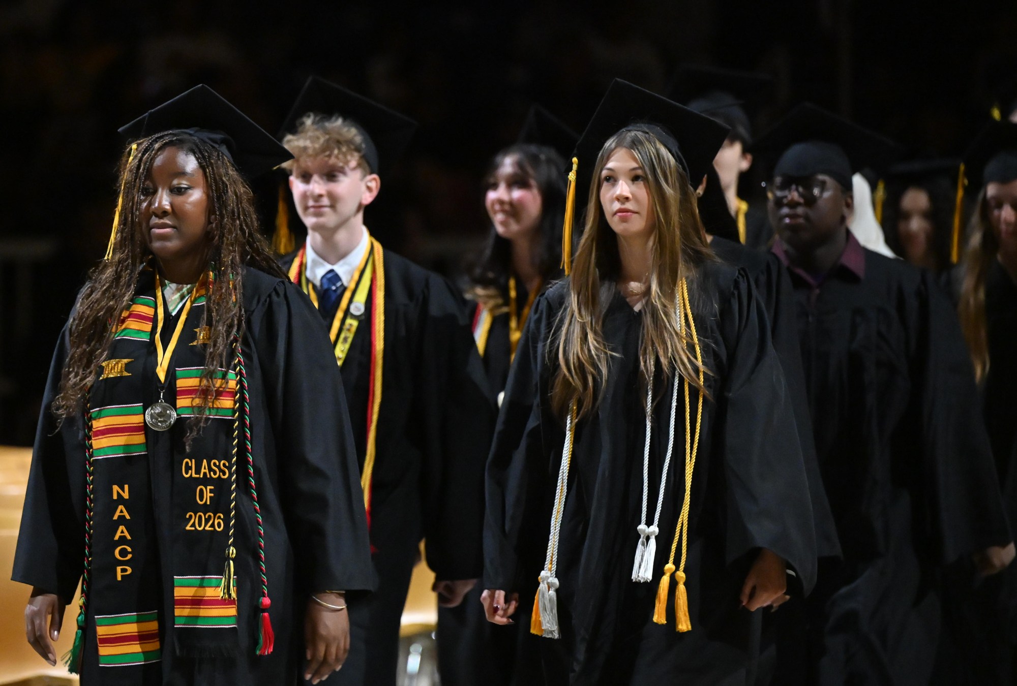 Freedom High School held its 2026 graduation Thursday, June 4, at Stabler Arena in Bethlehem. (April Gamiz/The Morning Call)