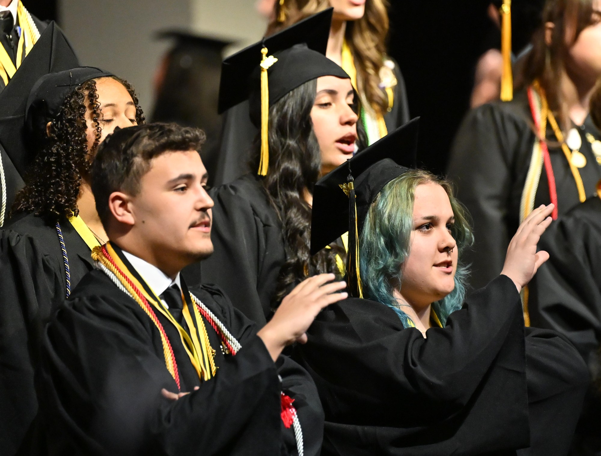 Freedom High School held its 2026 graduation Thursday, June 4, at Stabler Arena in Bethlehem. (April Gamiz/The Morning Call)