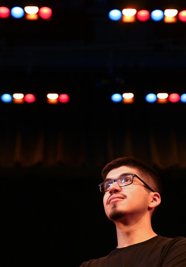 Mark Hernandez-Guerra, a graduating senior at Southern Lehigh High School, talks Thursday, May 28, 2026, about his high school experience. Hernandez-Guerra participated in several clubs, including No Place for Hate and Future Civic Leaders of America, helping to get his fellow students involved both in the high school and wider community, along with being a stage crew member for several high school theater productions, such as "Legally Blonde" and "The Addams Family." (Monica Cabrera/The Morning Call)
