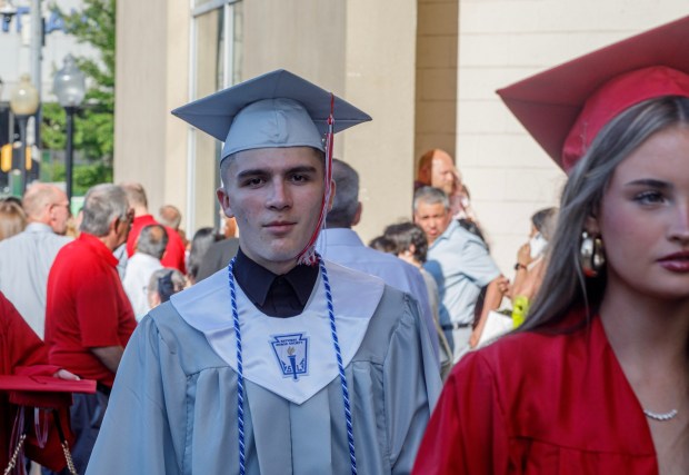 Parkland High School holds its 2026 graduation Wednesday, June 3, 2026, at PPL Center in Allentown. (Jane Therese/Special to The Morning Call)