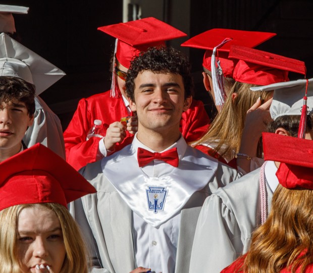 Parkland High School holds its 2026 graduation Wednesday, June 3, 2026, at PPL Center in Allentown. (Jane Therese/Special to The Morning Call)