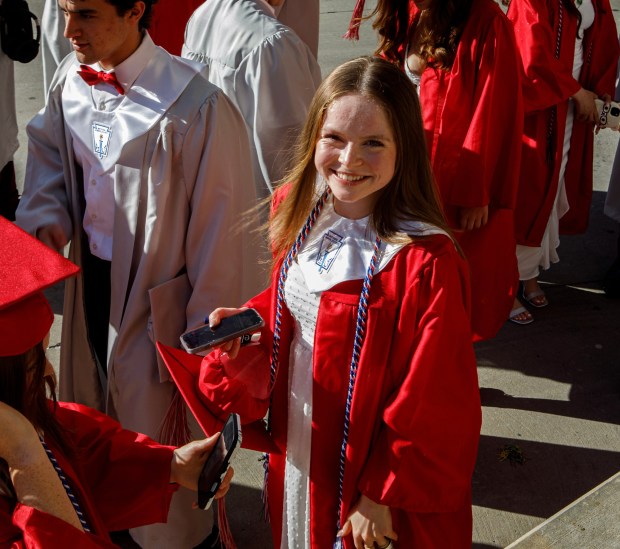 Parkland High School holds its 2026 graduation Wednesday, June 3, 2026, at PPL Center in Allentown. (Jane Therese/Special to The Morning Call)