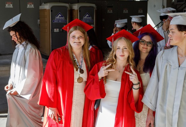 Parkland High School holds its 2026 graduation Wednesday, June 3, 2026, at PPL Center in Allentown. (Jane Therese/Special to The Morning Call)